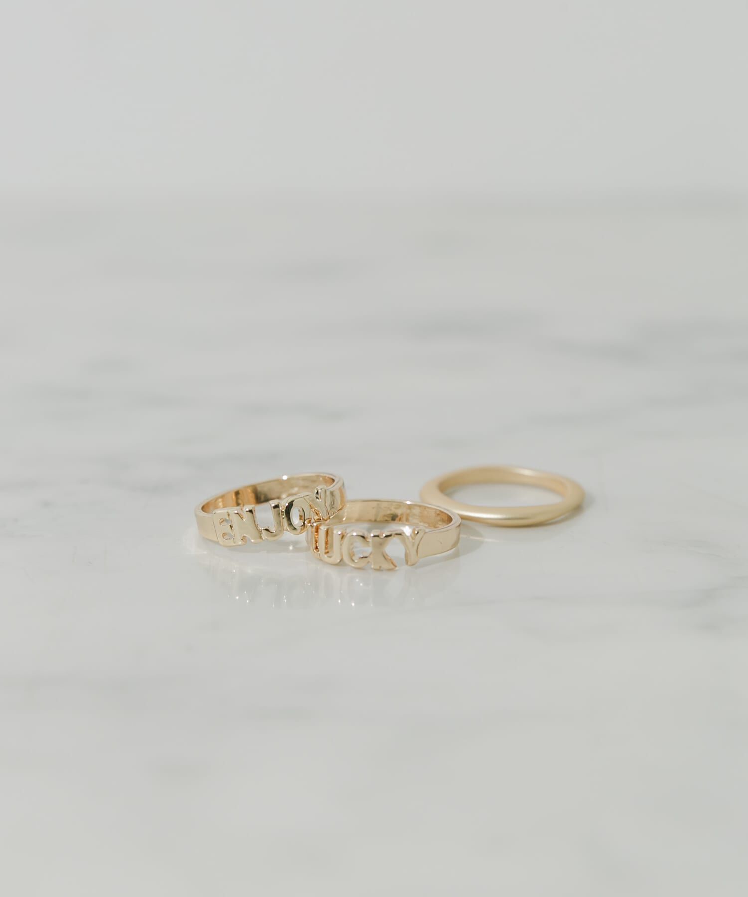 SMELLY「3セットロゴリング」|リング|