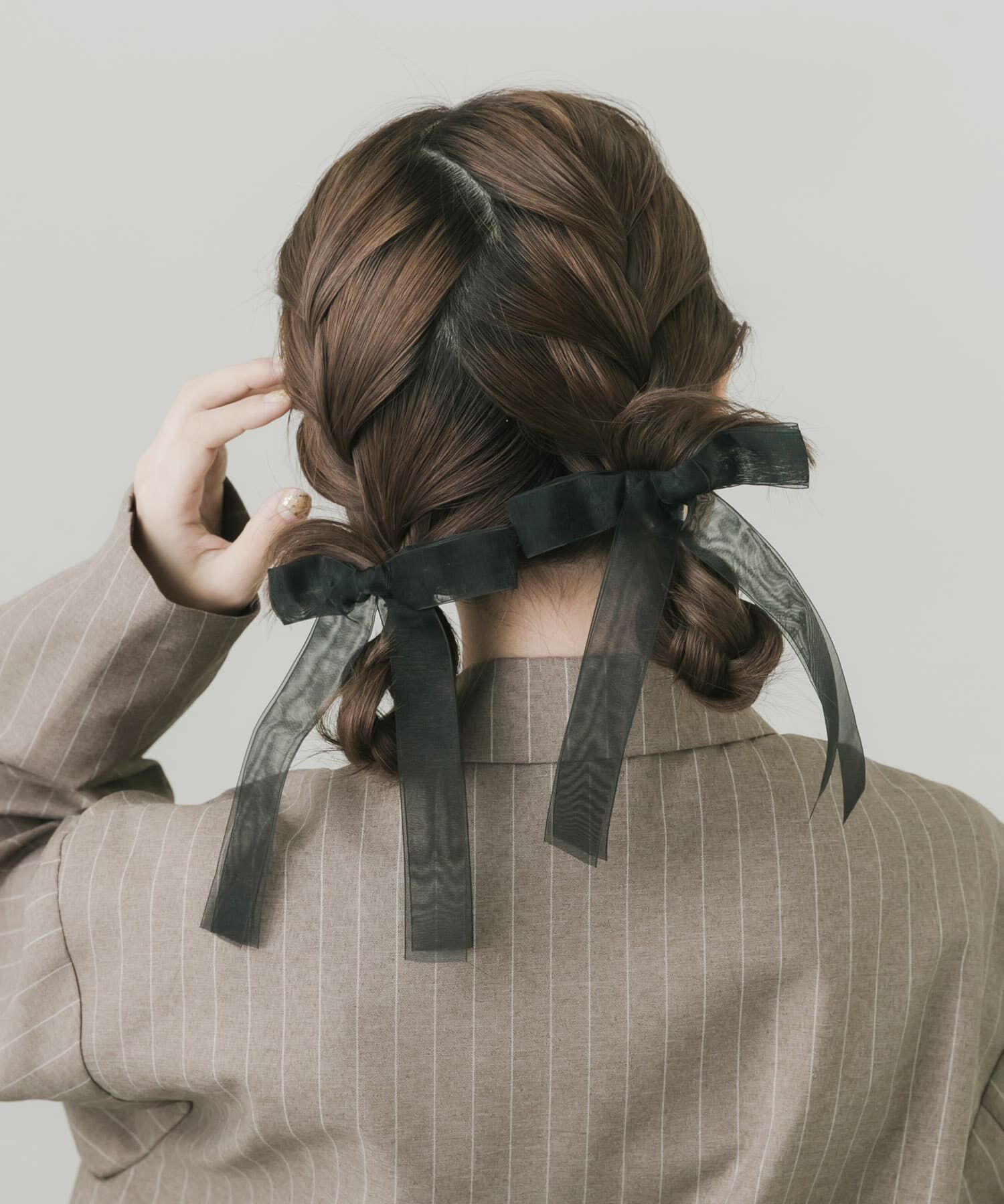 SMELLY「シアーリボン2セットバレッタ」|その他|