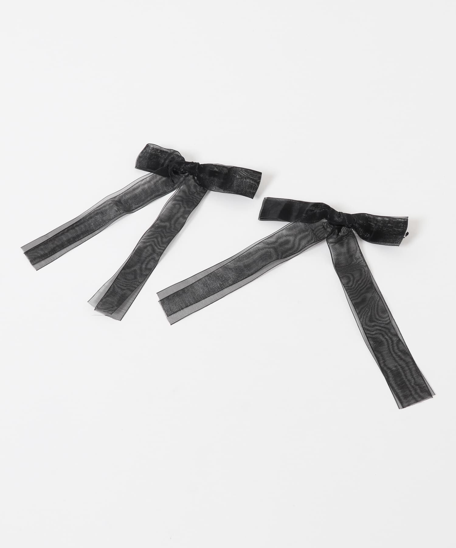 SMELLY「シアーリボン2セットバレッタ」|その他|