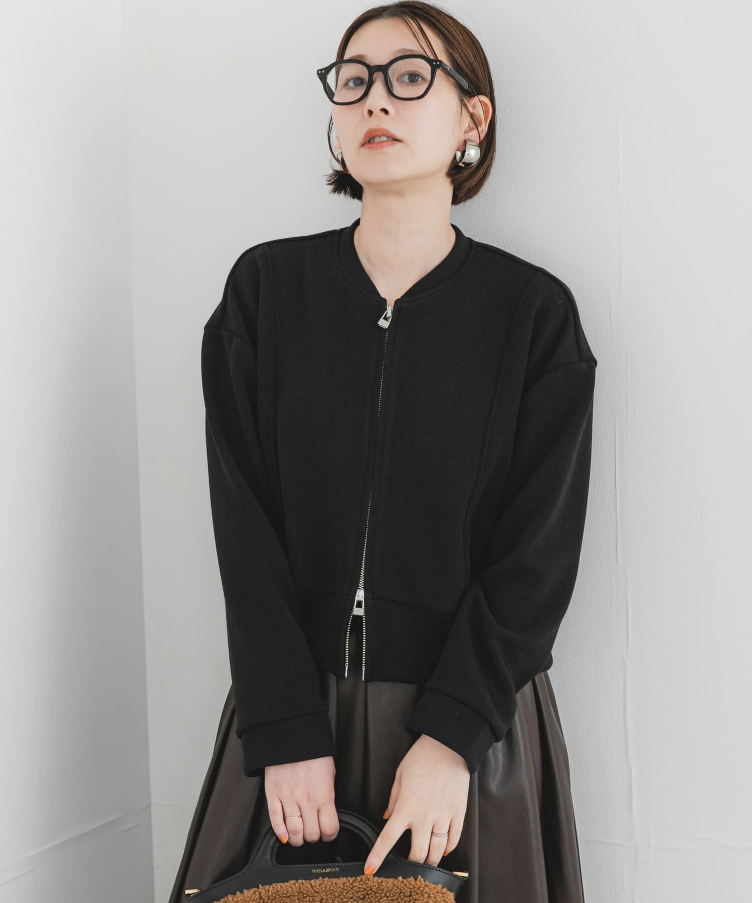 URBAN RESEARCH ROSSO「F by ROSSO　ダブルフェイスカットブルゾン」|ブルゾン・スタジャン|