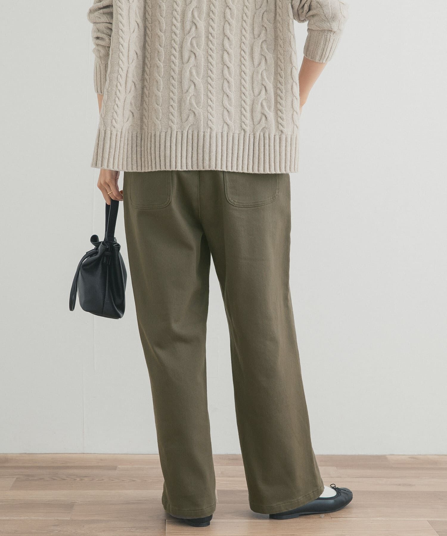 URBAN RESEARCH DOORS「裏起毛ベイカーイージーパンツ」|その他|