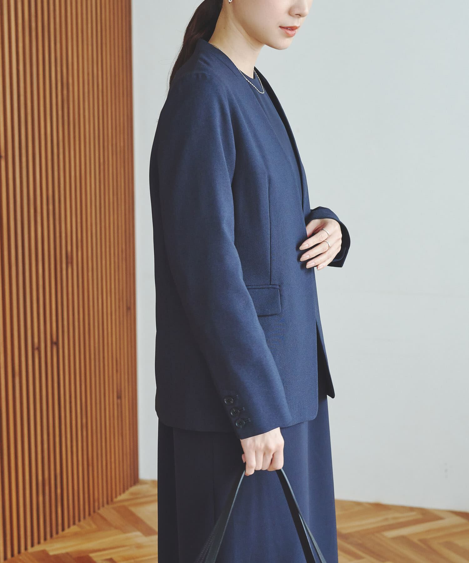 URBAN RESEARCH「『セットアップ対応』ノーカラージャケット」|ノーカラージャケット|