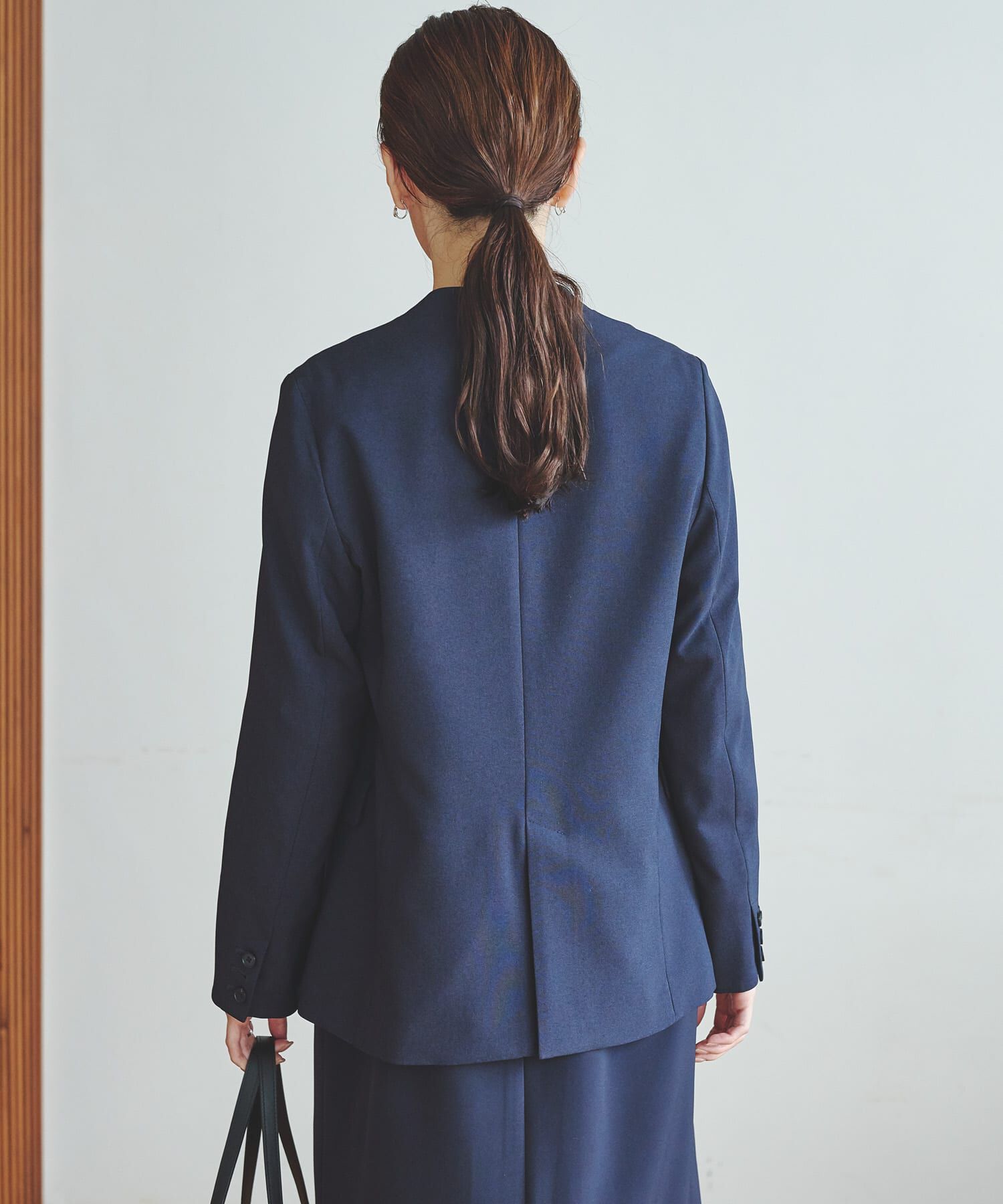 URBAN RESEARCH「『セットアップ対応』ノーカラージャケット」|ノーカラージャケット|