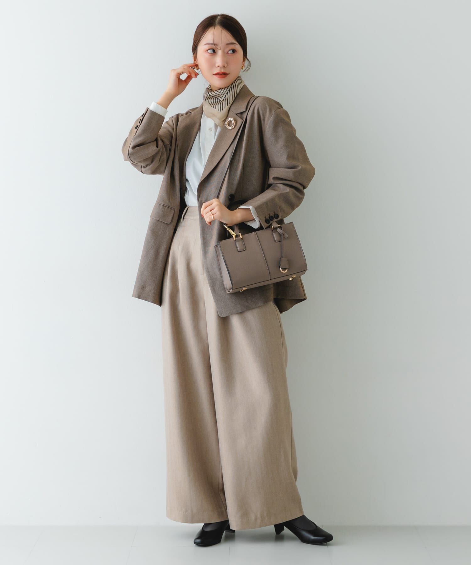 RODE SKO「3セットチャームスクエアバッグ」|ハンドバッグ|