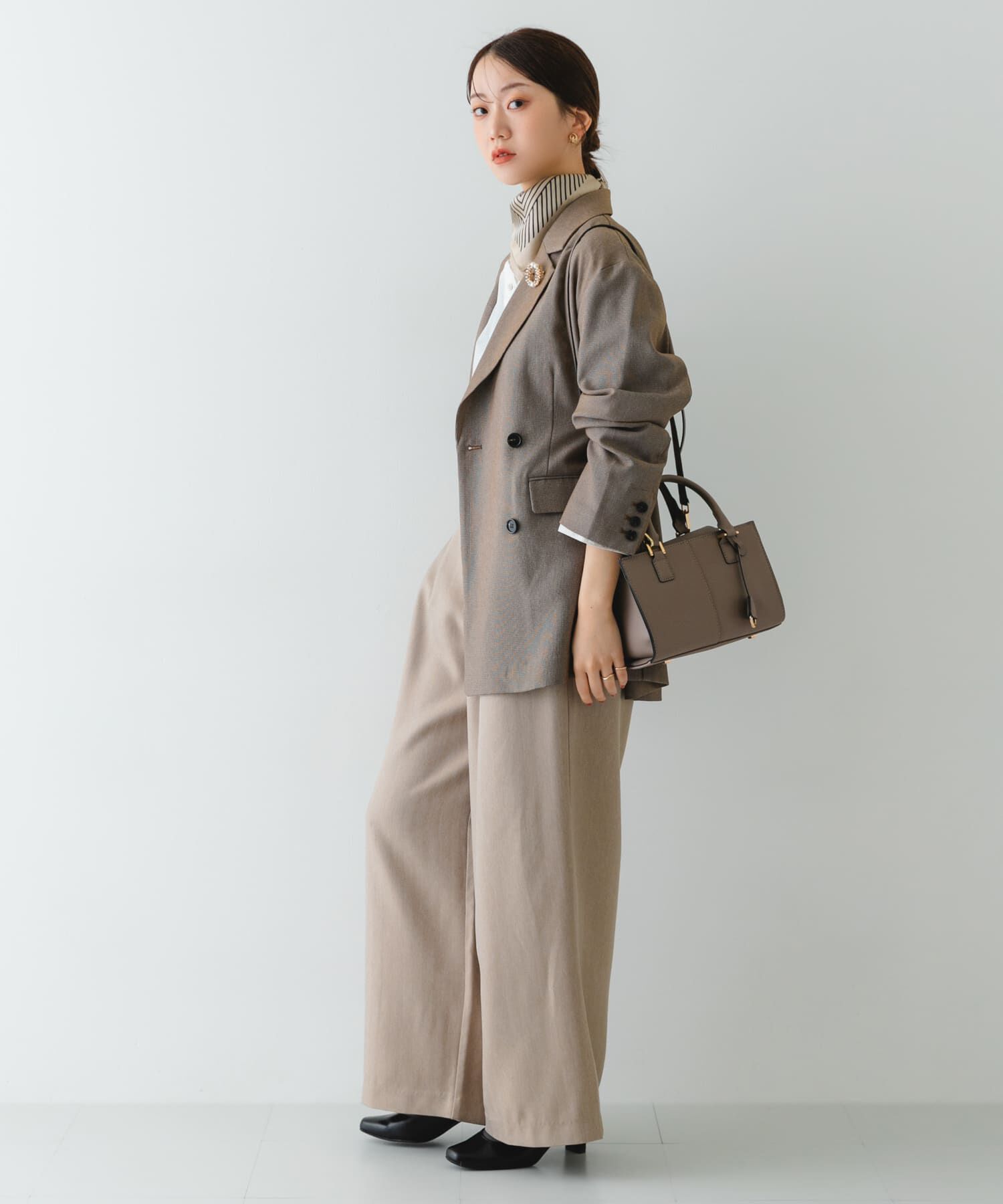 RODE SKO「3セットチャームスクエアバッグ」|ハンドバッグ|