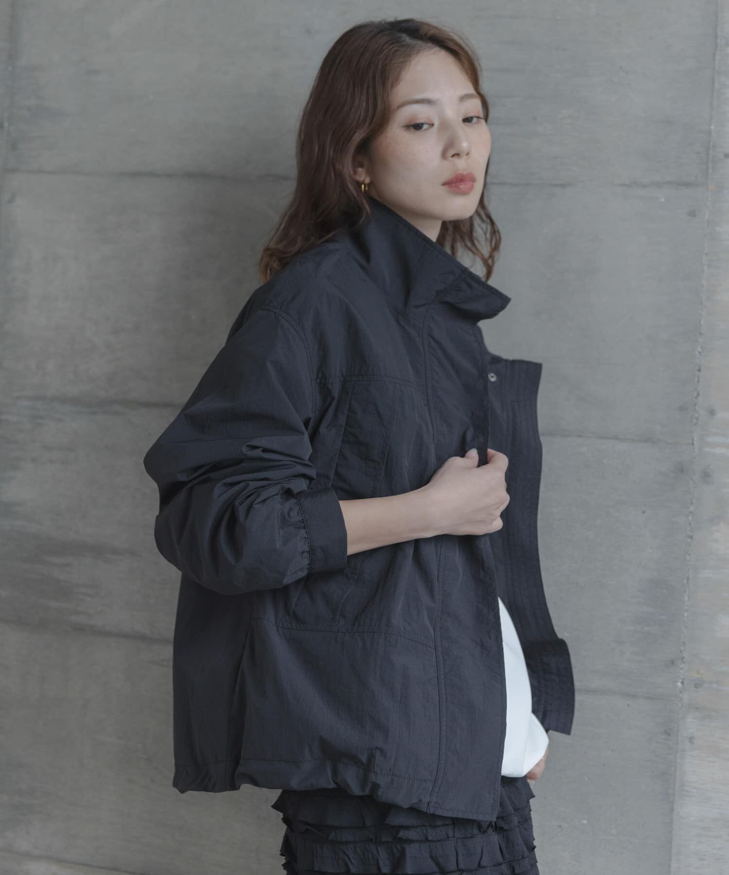 Sonny Label 「撥水スタンドカラーナイロンブルゾン」|その他|