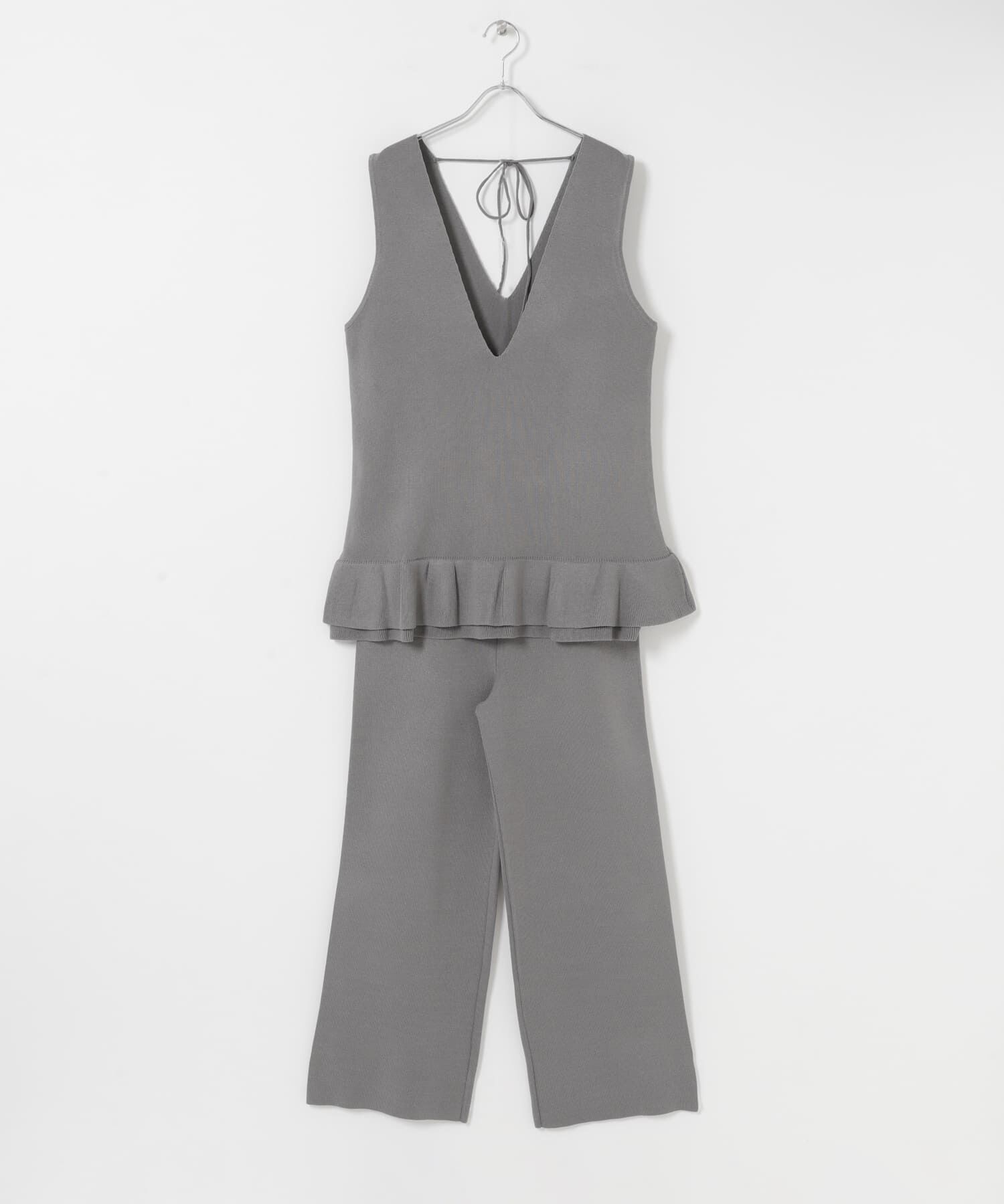 Sonny Label 「フリルチュニックベスト パンツSET」|ニット・セーター|