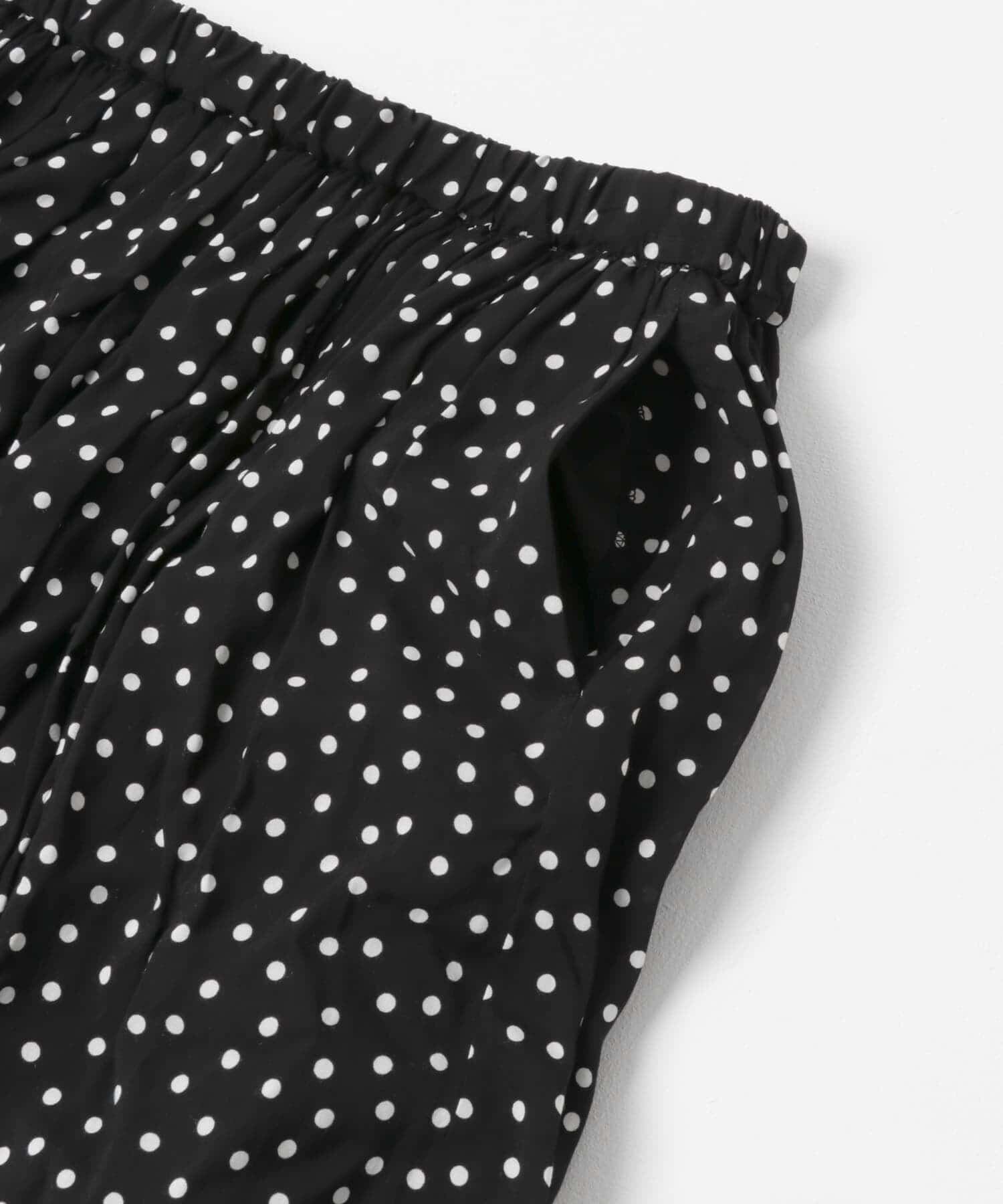 かぐれ「ドットギャザースカート」|スカート|