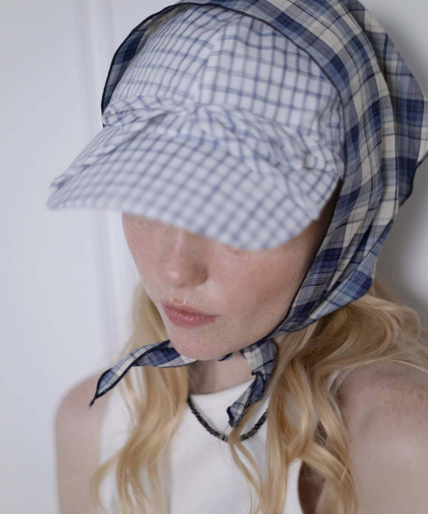 SMELLY「フロントリボンチェックキャップ」|キャップ・キャスケット|