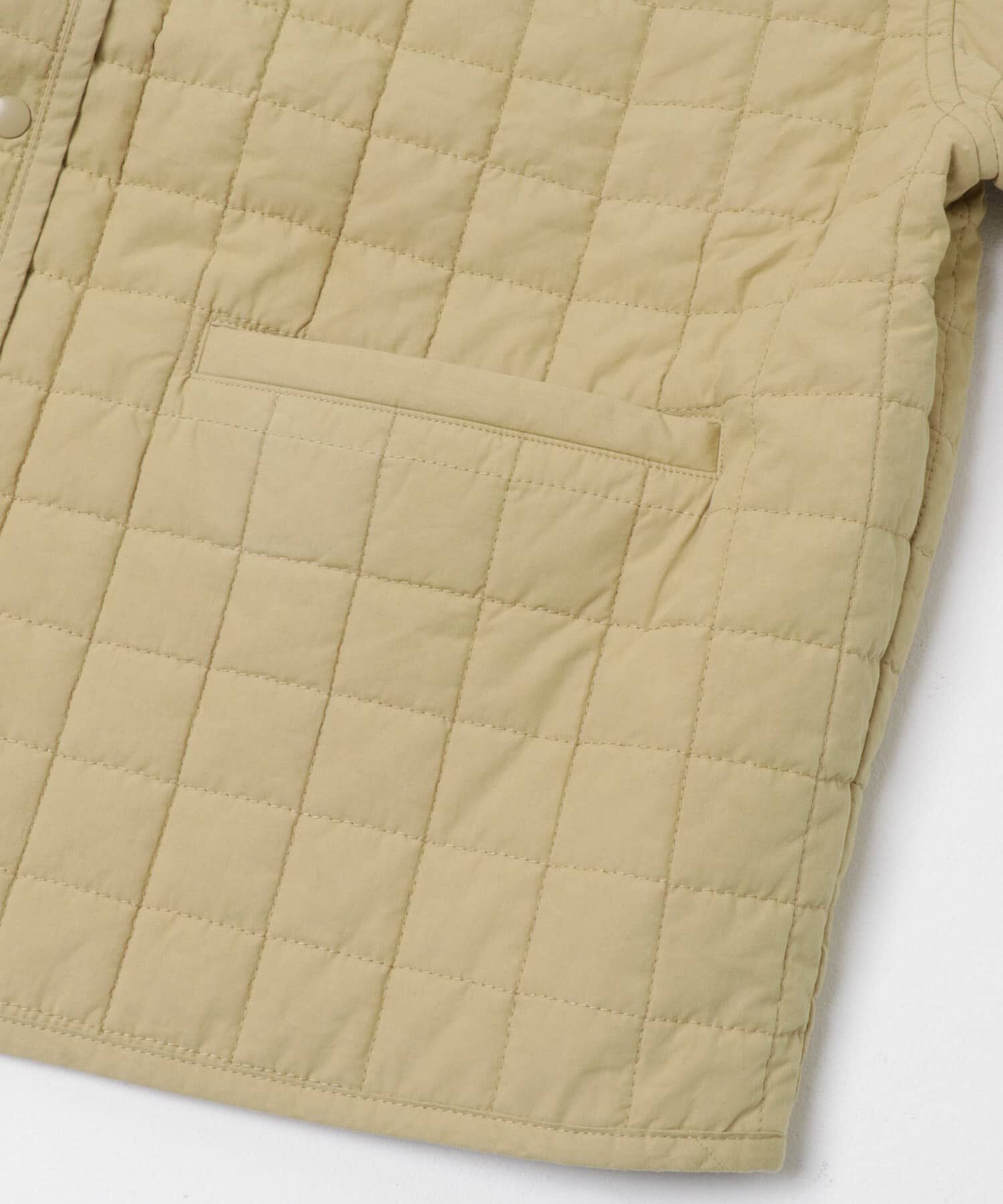 かぐれ「コットンキルトジャケット」|ダウン|