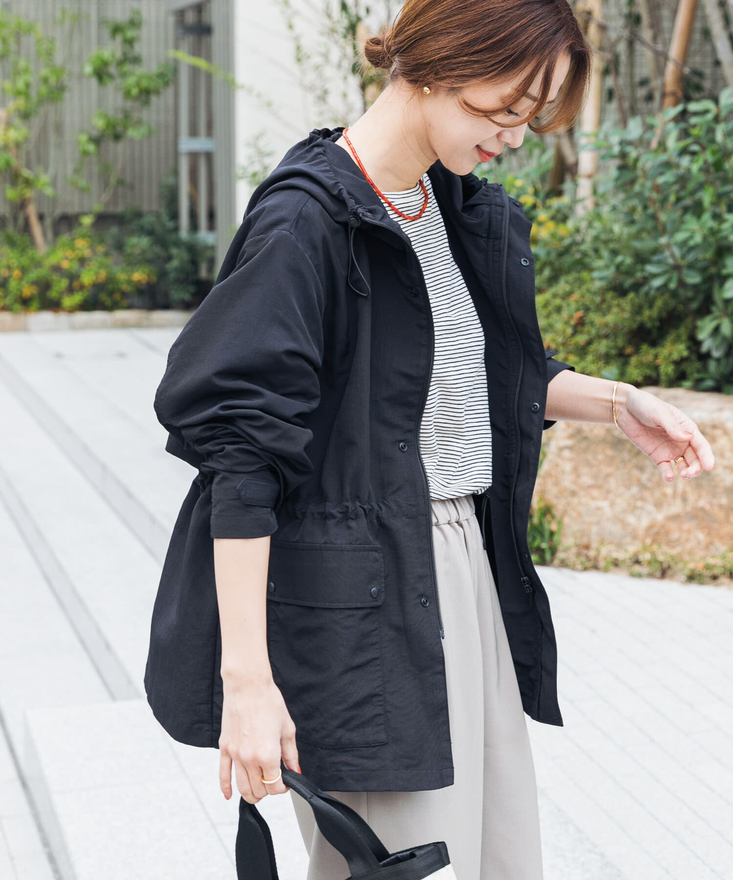 URBAN RESEARCH DOORS「『WEB/一部店舗限定カラー』『撥水』ナイロンマウンテンパーカー」|アウトドア|