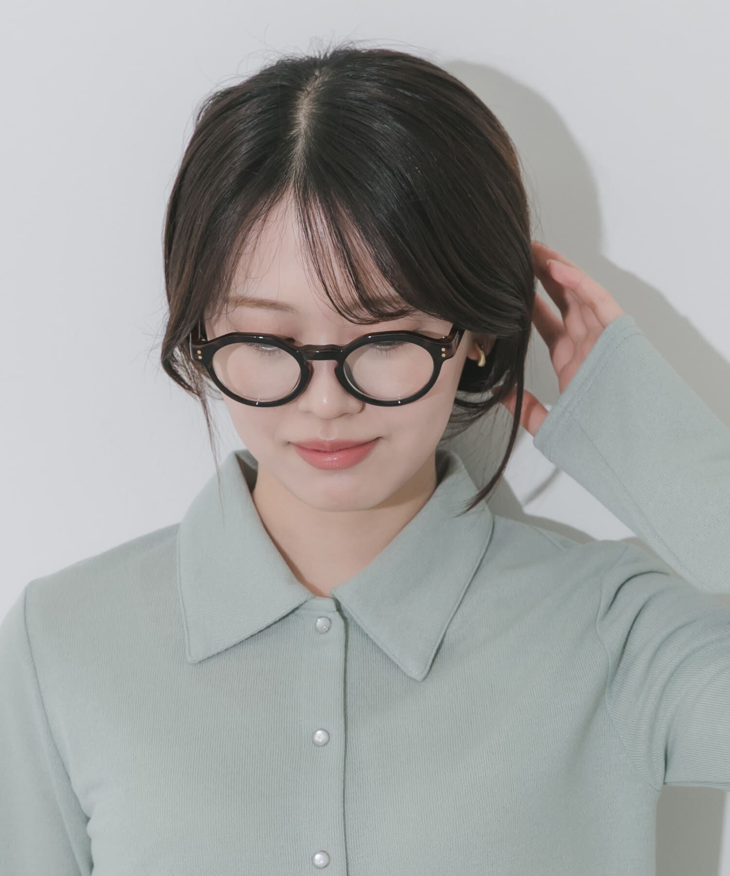 SMELLY「クラウンパントダテメガネ」|メガネ|