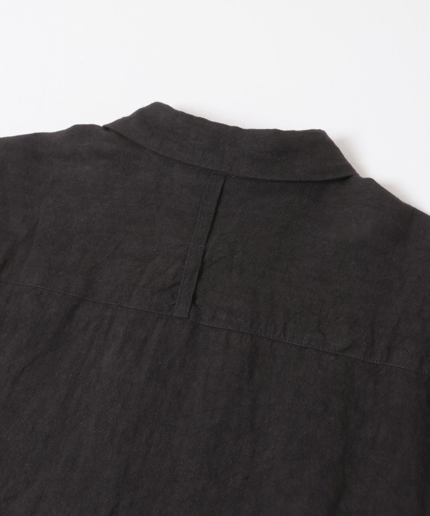 かぐれ「『ユニセックス』ドライリネンボックスシャツ」|シャツ・ブラウス|