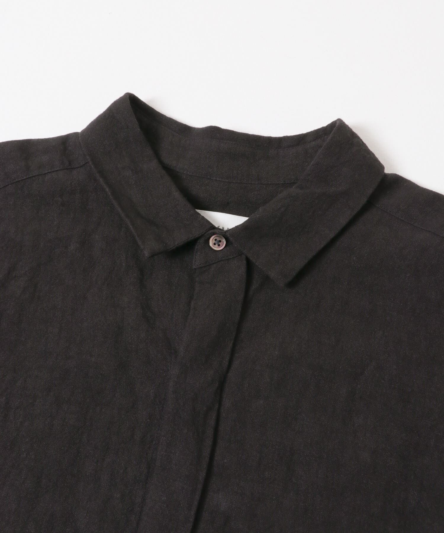 かぐれ「『ユニセックス』ドライリネンボックスシャツ」|シャツ・ブラウス|