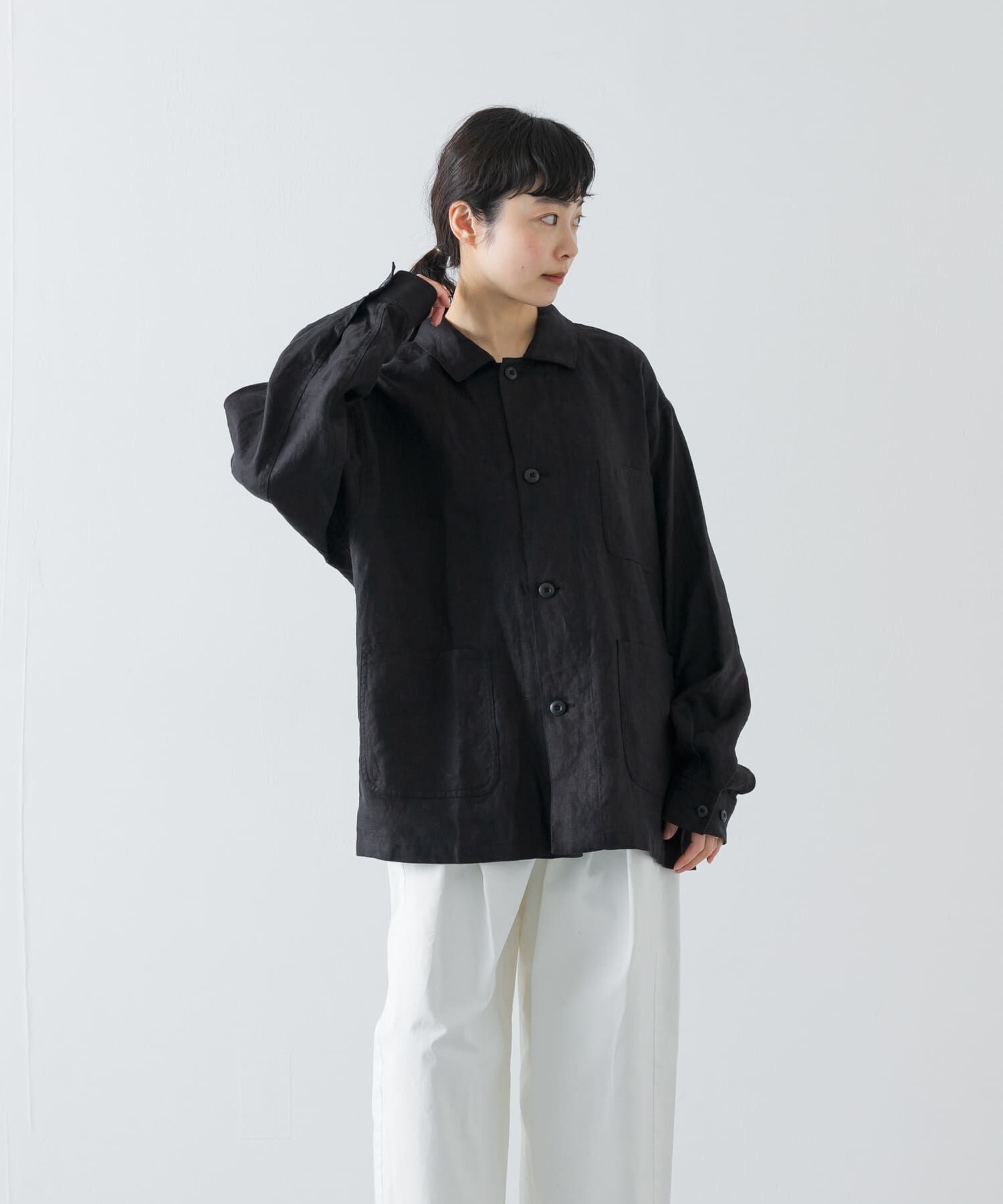 かぐれ「『ユニセックス』リネンカバーオール」|その他|