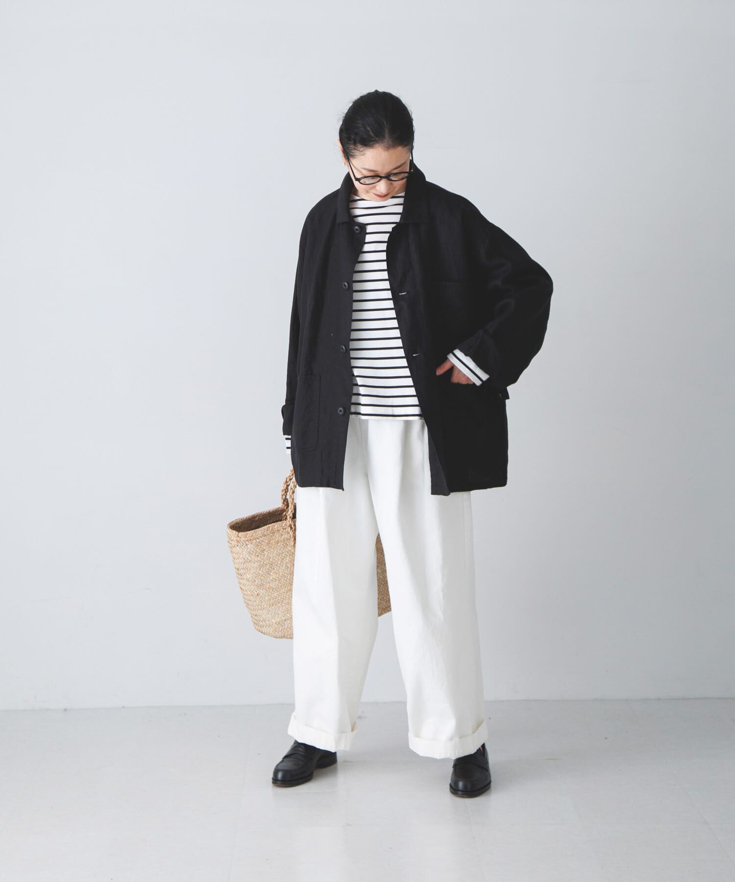 かぐれ「『ユニセックス』リネンカバーオール」|その他|