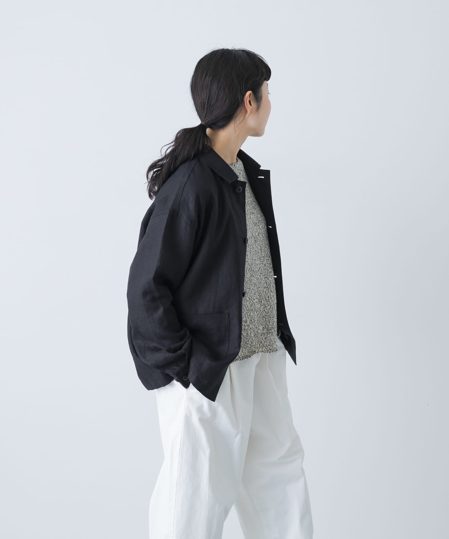 かぐれ「『ユニセックス』リネンカバーオール」|その他|