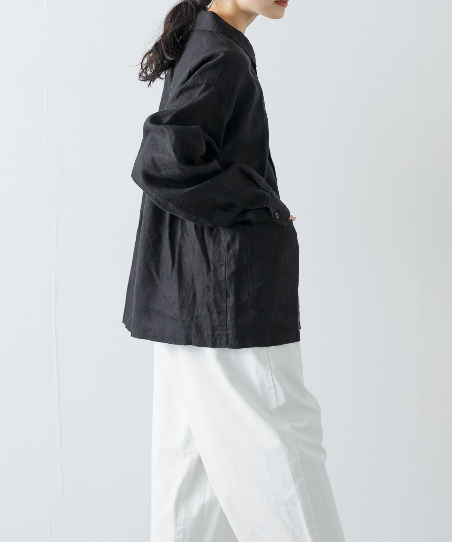 かぐれ「『ユニセックス』リネンカバーオール」|その他|