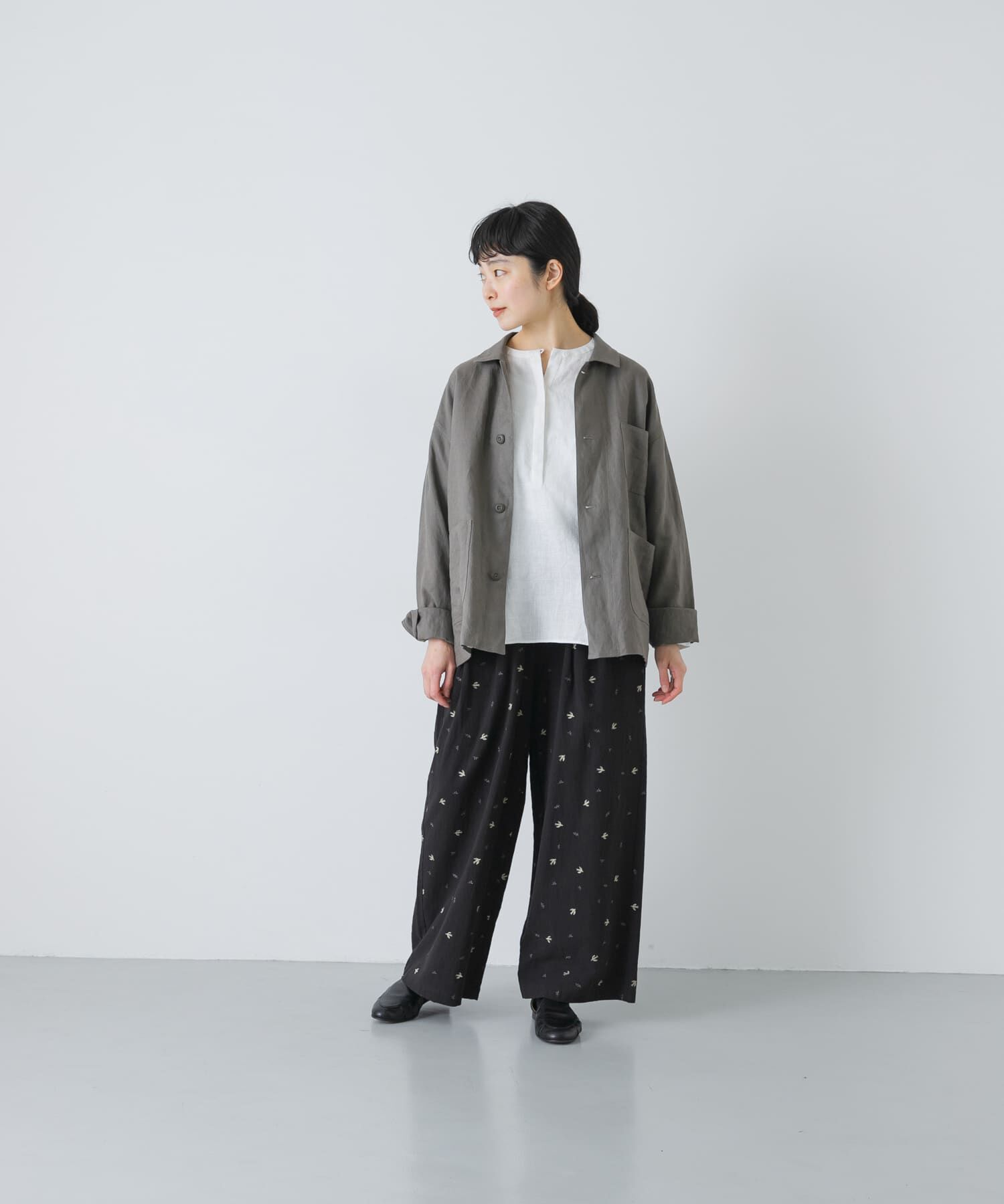 かぐれ「『ユニセックス』リネンカバーオール」|その他|