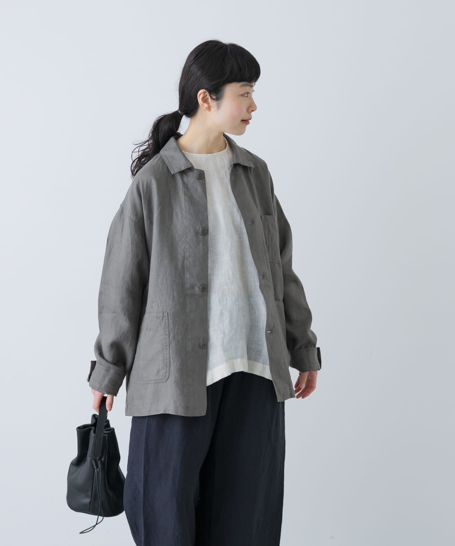 かぐれ「『ユニセックス』リネンカバーオール」|その他|