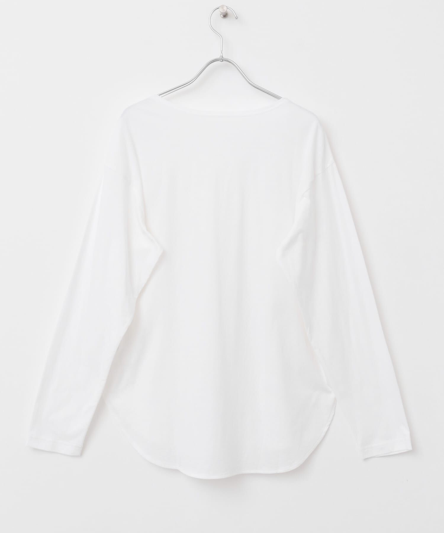 かぐれ「シフォン天竺カットソー」|Tシャツ・カットソー|