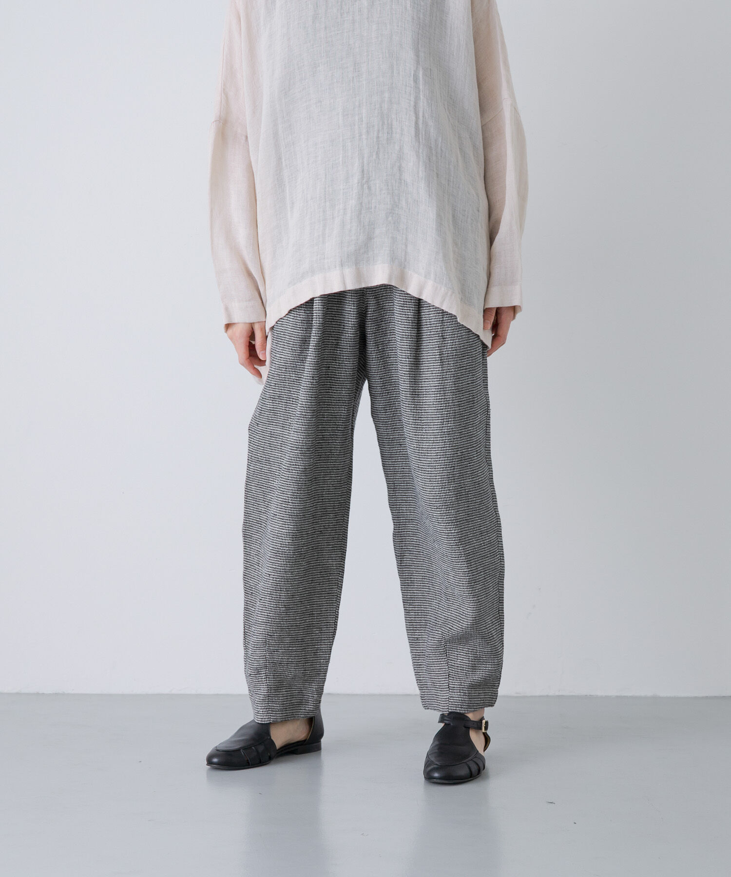 かぐれ「クロップドチェックパンツ」|その他|