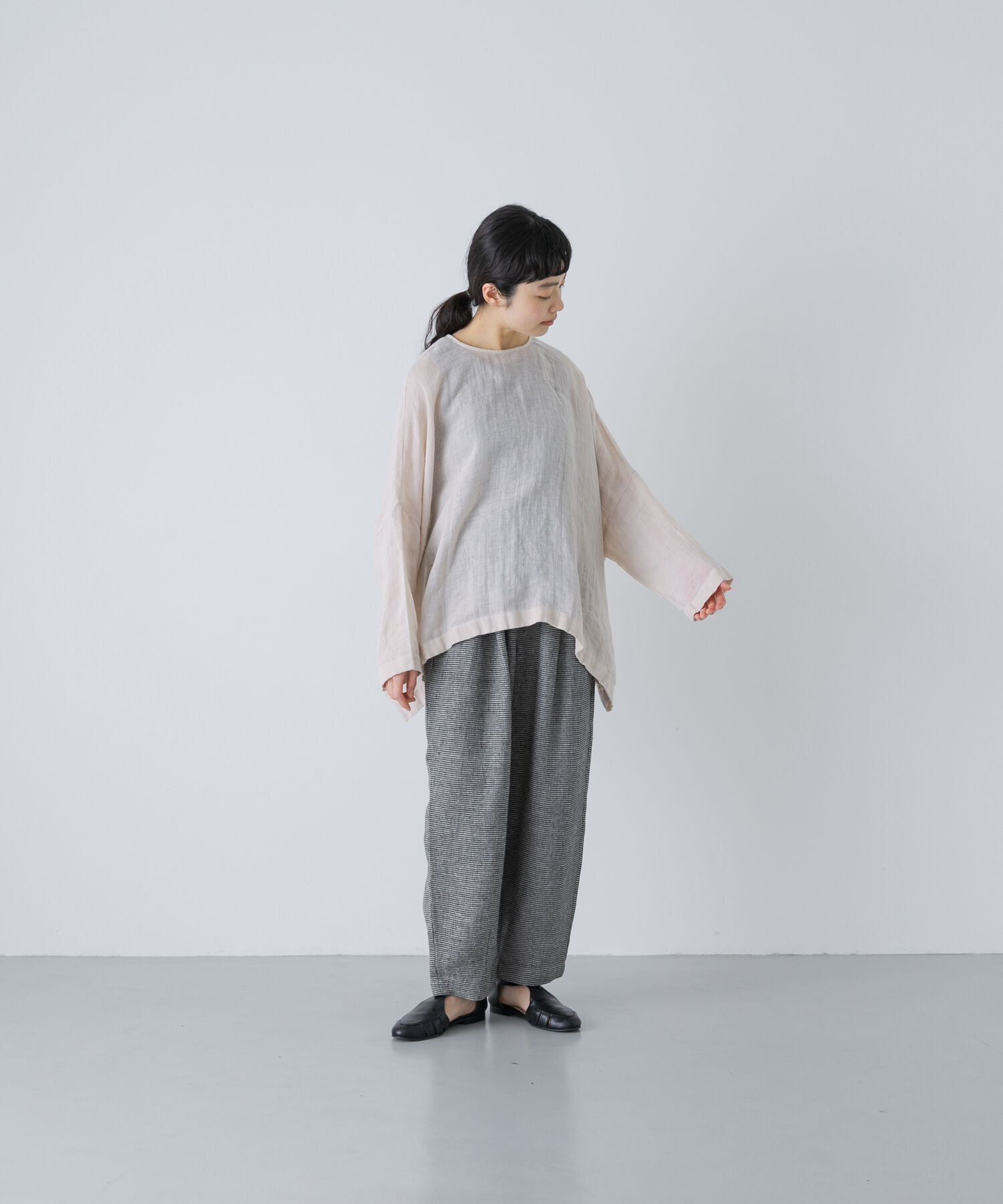 かぐれ「クロップドチェックパンツ」|その他|