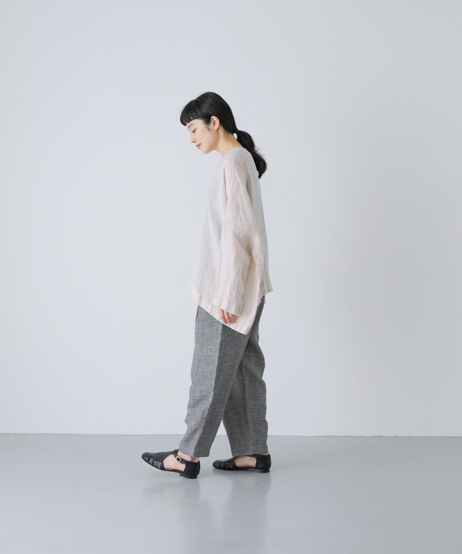 かぐれ「クロップドチェックパンツ」|その他|