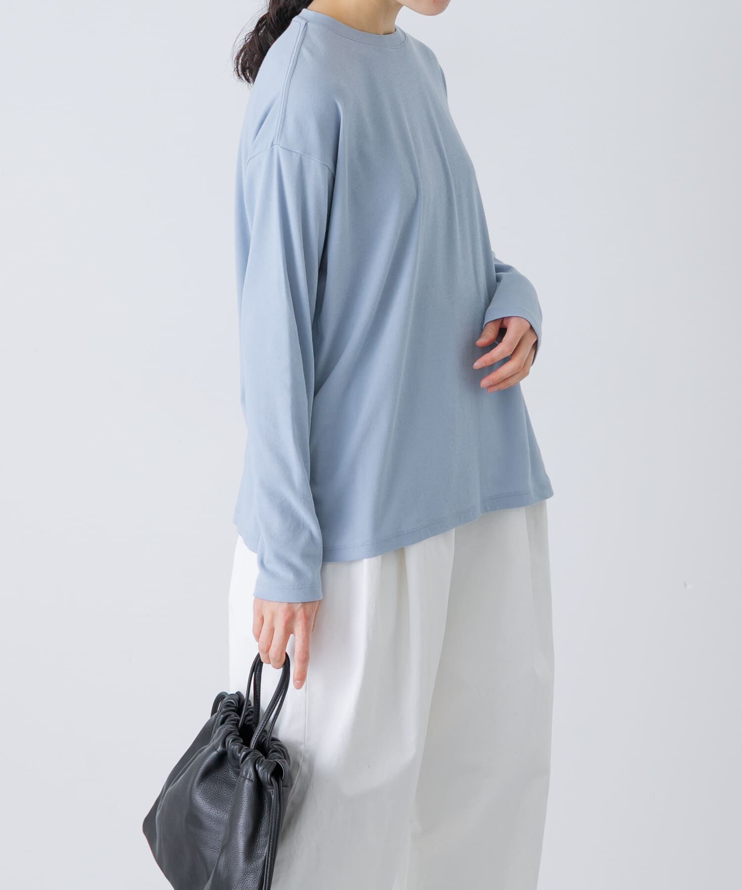 かぐれ「ドライコットンルーズカットソー」|Tシャツ・カットソー|