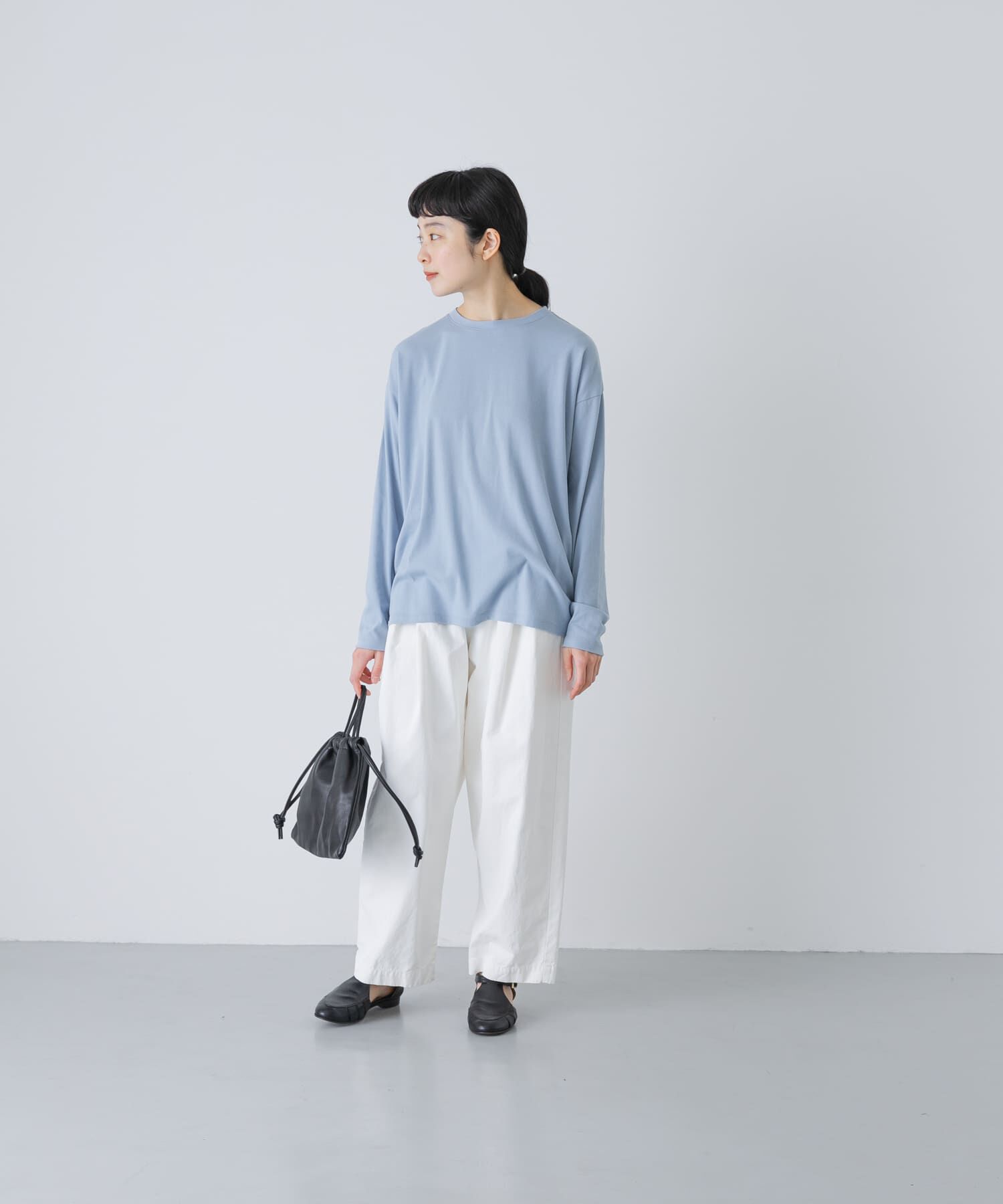 かぐれ「ドライコットンルーズカットソー」|Tシャツ・カットソー|