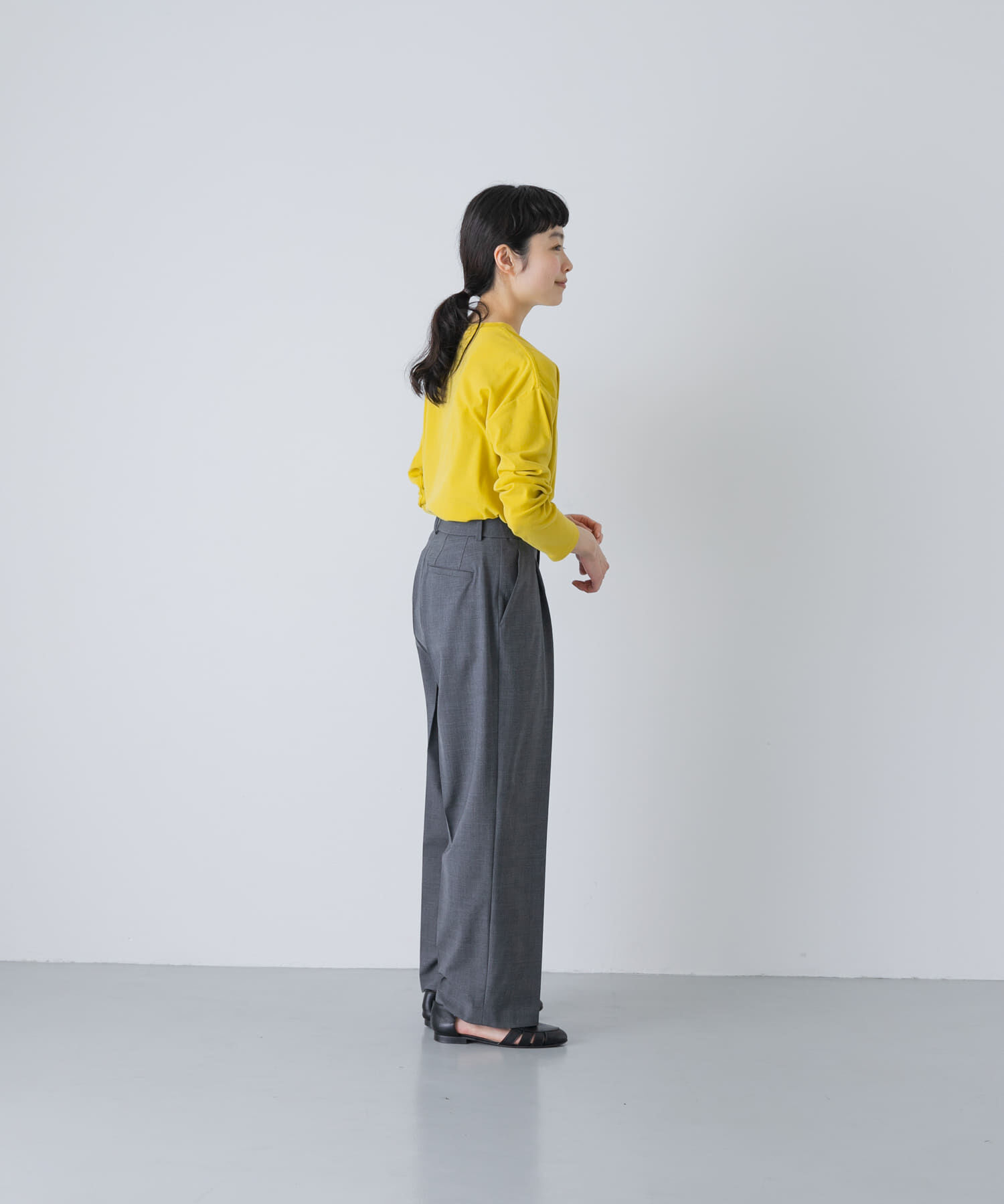 かぐれ「ドライコットンルーズカットソー」|Tシャツ・カットソー|