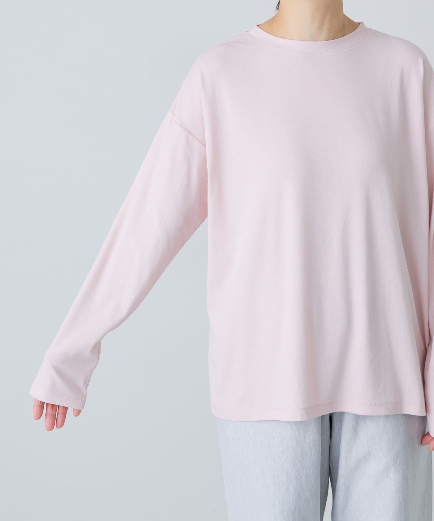 かぐれ「ドライコットンルーズカットソー」|Tシャツ・カットソー|