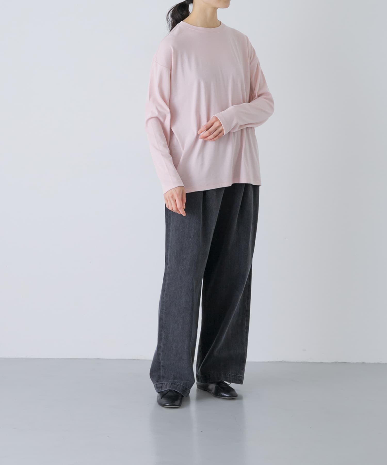 かぐれ「ドライコットンルーズカットソー」|Tシャツ・カットソー|