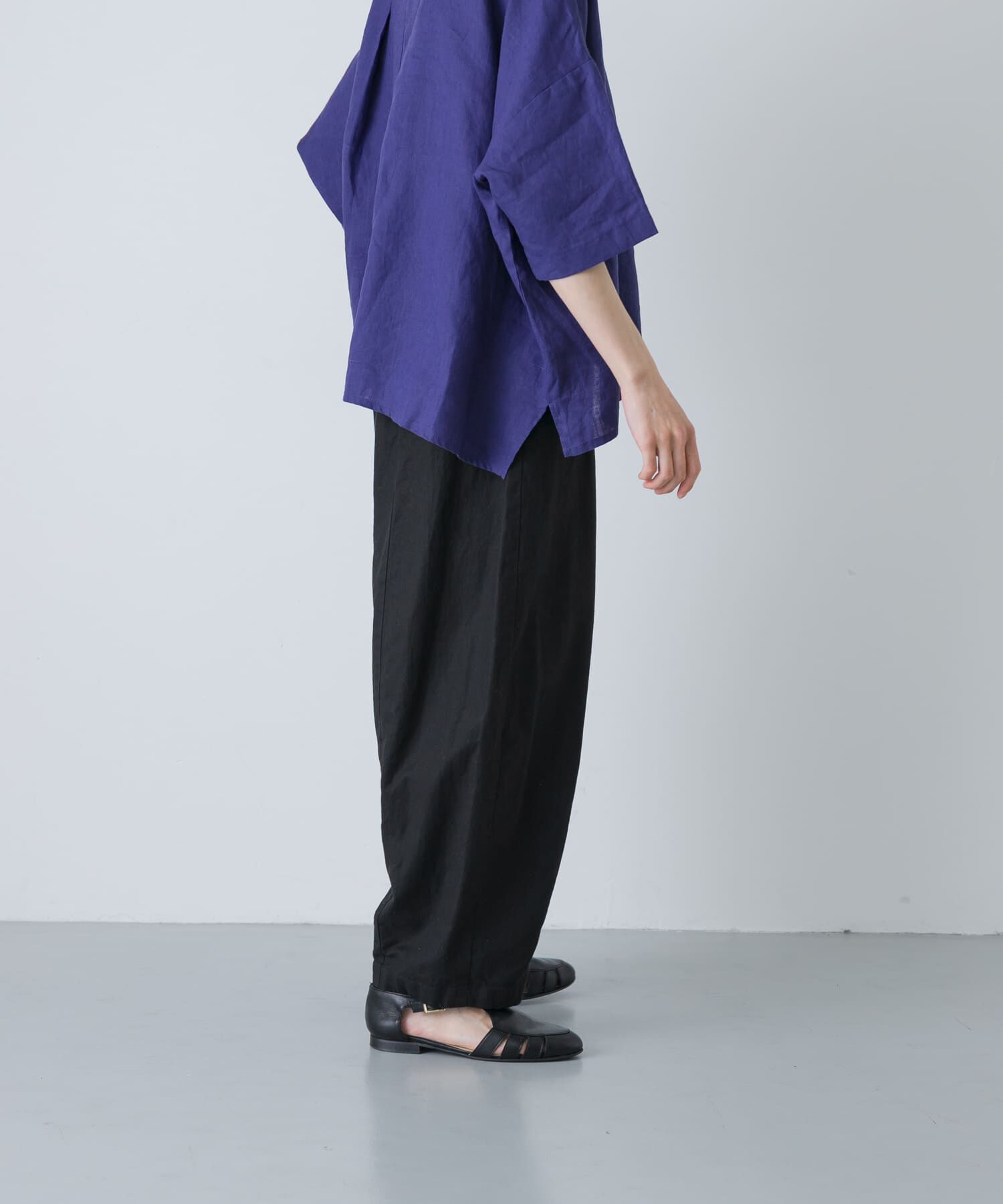 かぐれ「コットンリネンボリュームパンツ」|その他|