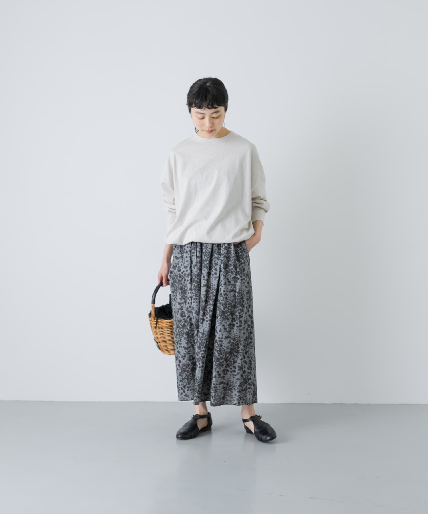 かぐれ「コットンドロストヘムカットソー」|Tシャツ・カットソー|