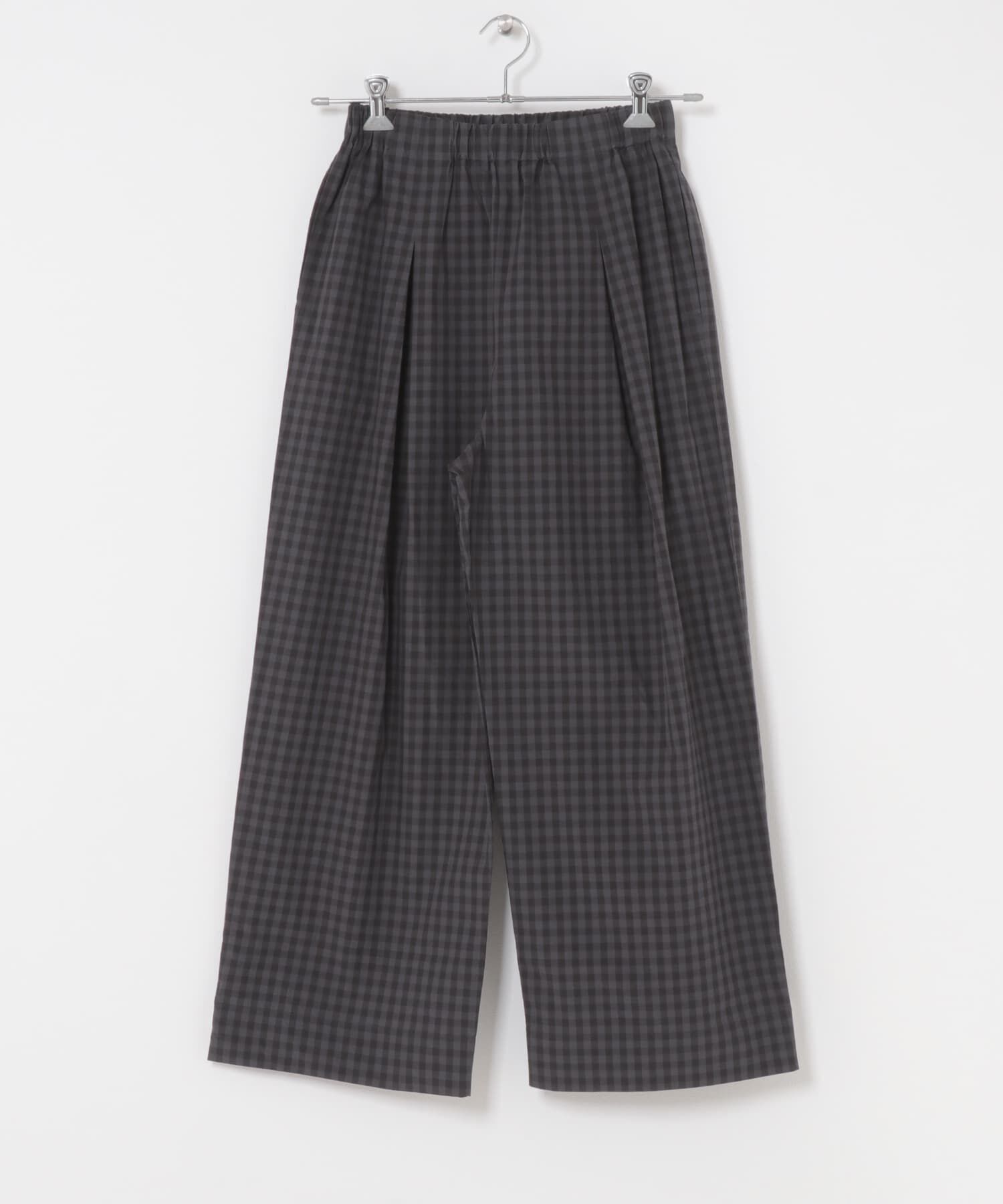 かぐれ「ギンガムタックワイドパンツ」|その他|