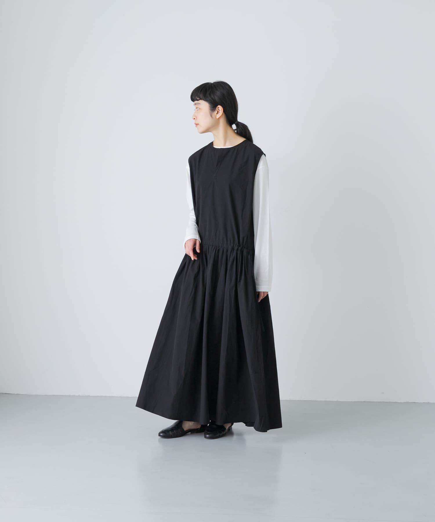 かぐれ「タイプライターギャザーワンピース」|ワンピース|