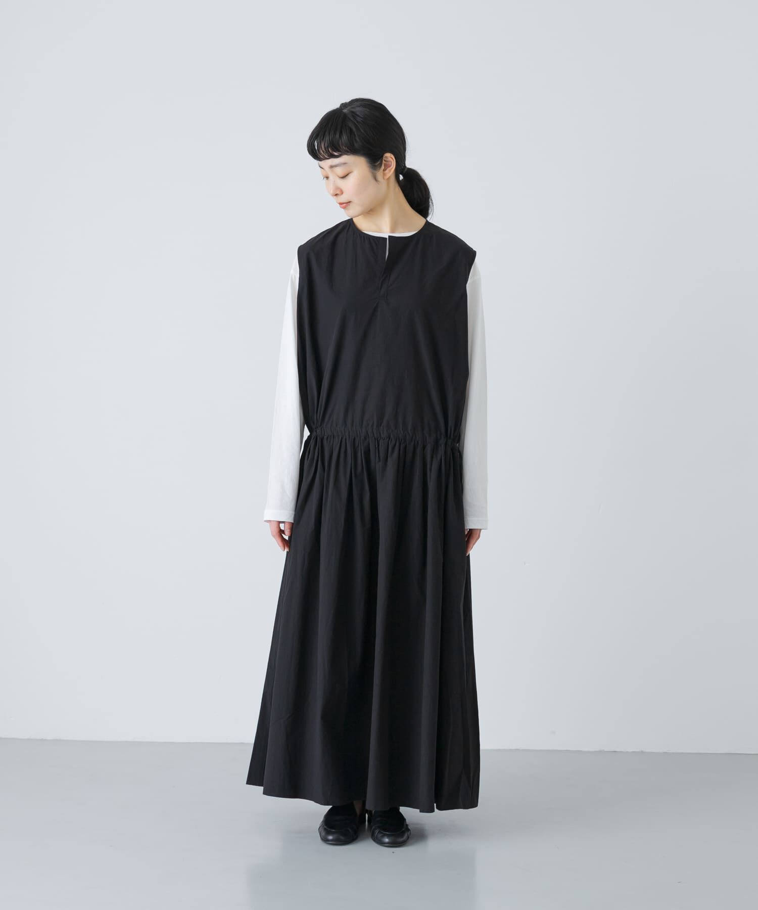 かぐれ「タイプライターギャザーワンピース」|ワンピース|