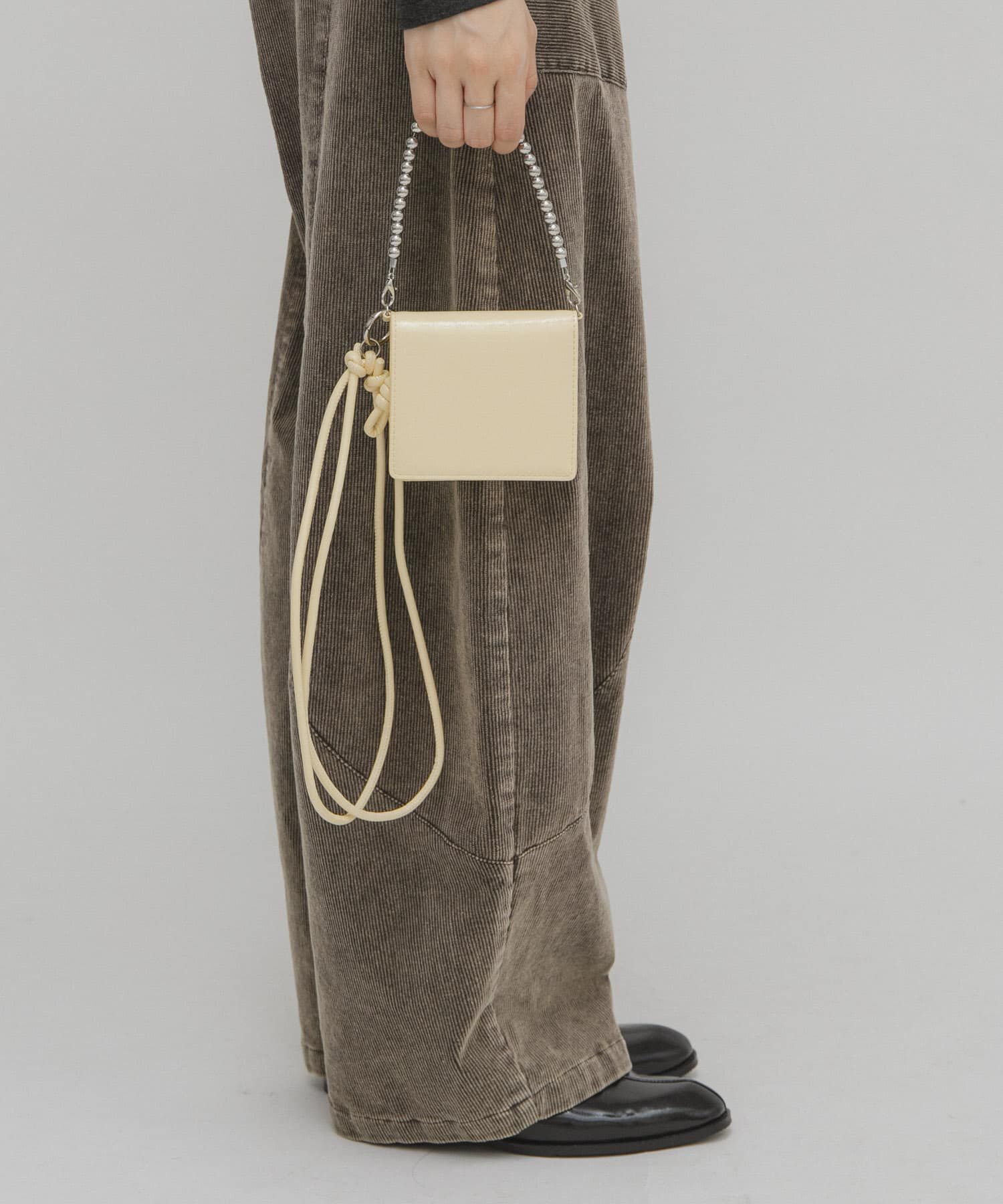  「ボールハンドル付きショルダーウォレット」|財布|