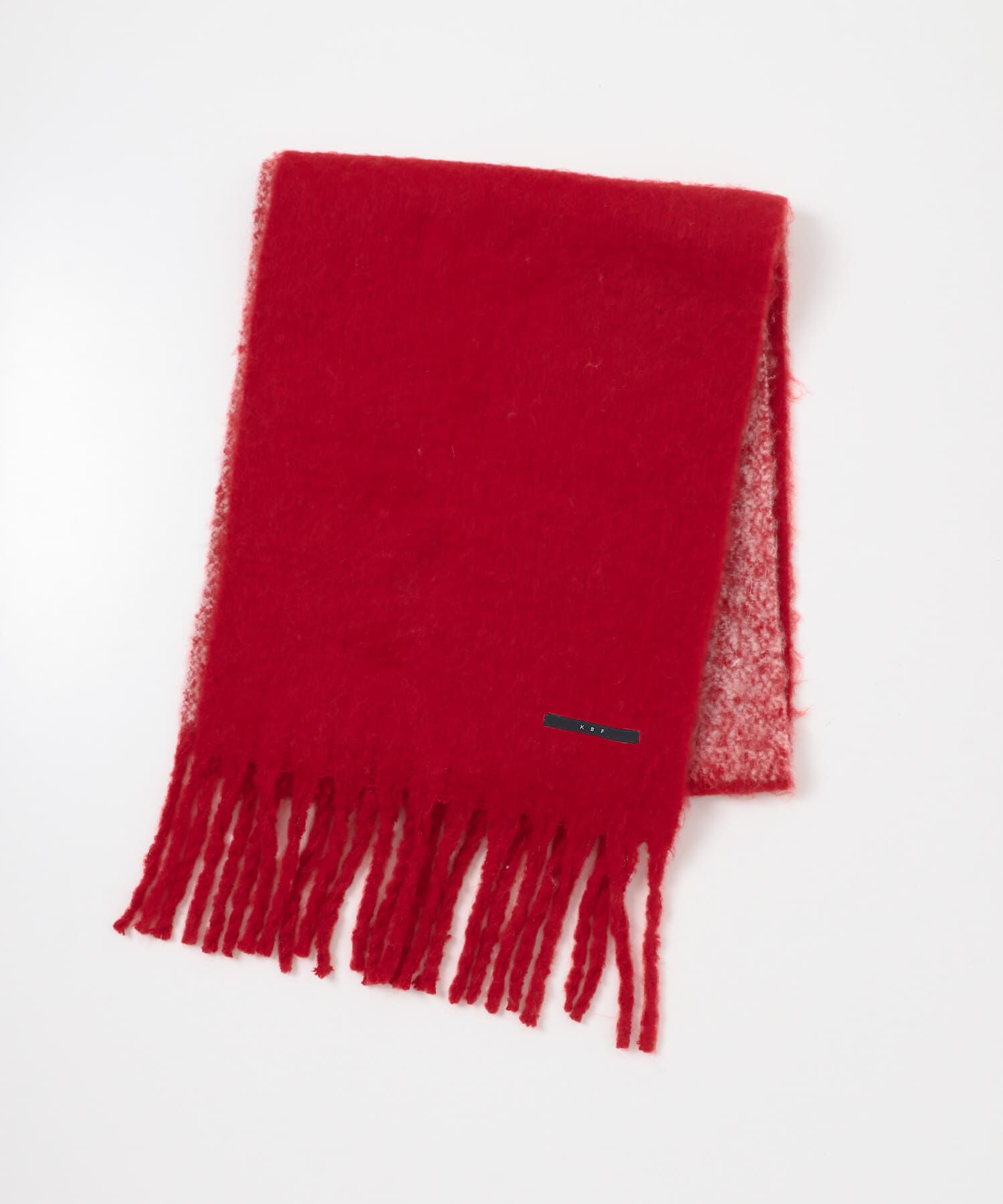  「ビッグフリンジバイカラーストール」|マフラー|