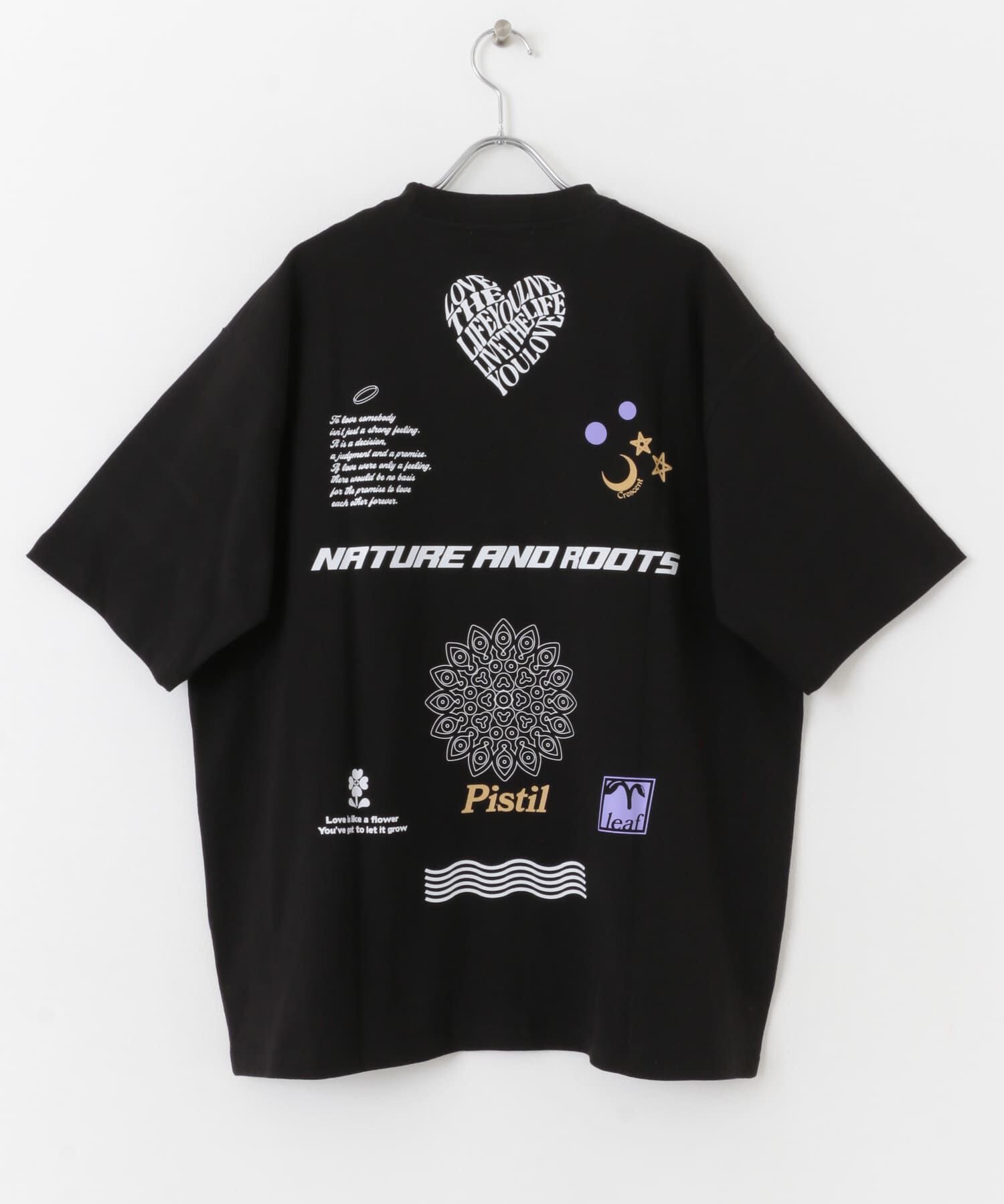 SENSE OF PLACE by URBAN RESEARCH「ロゴグラフィックTシャツ(5分袖) A」|Tシャツ・カットソー|