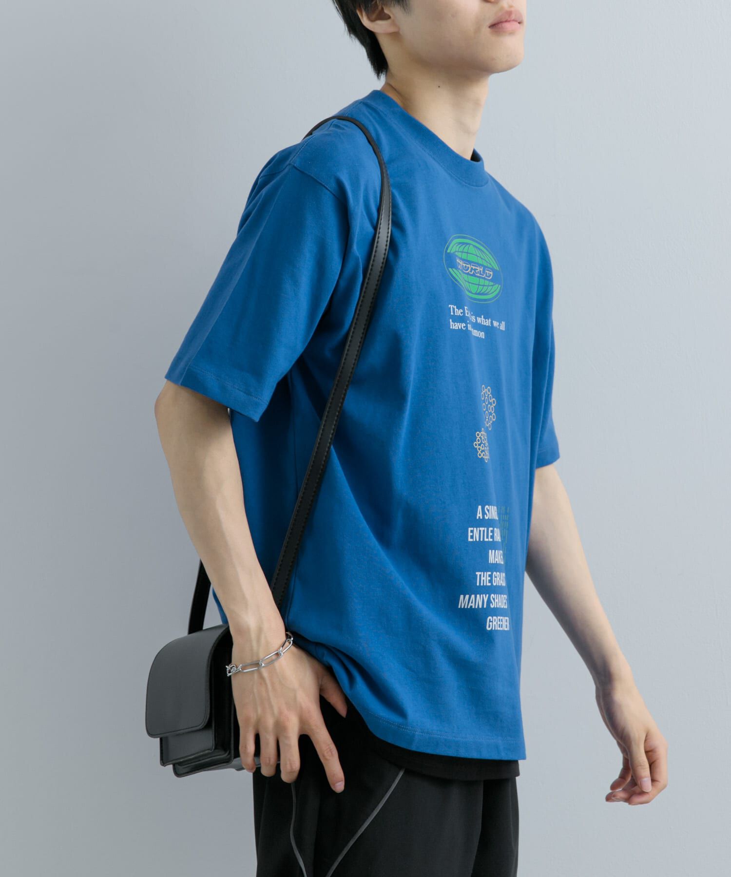 SENSE OF PLACE by URBAN RESEARCH「ロゴグラフィックTシャツ(5分袖) A」|Tシャツ・カットソー|