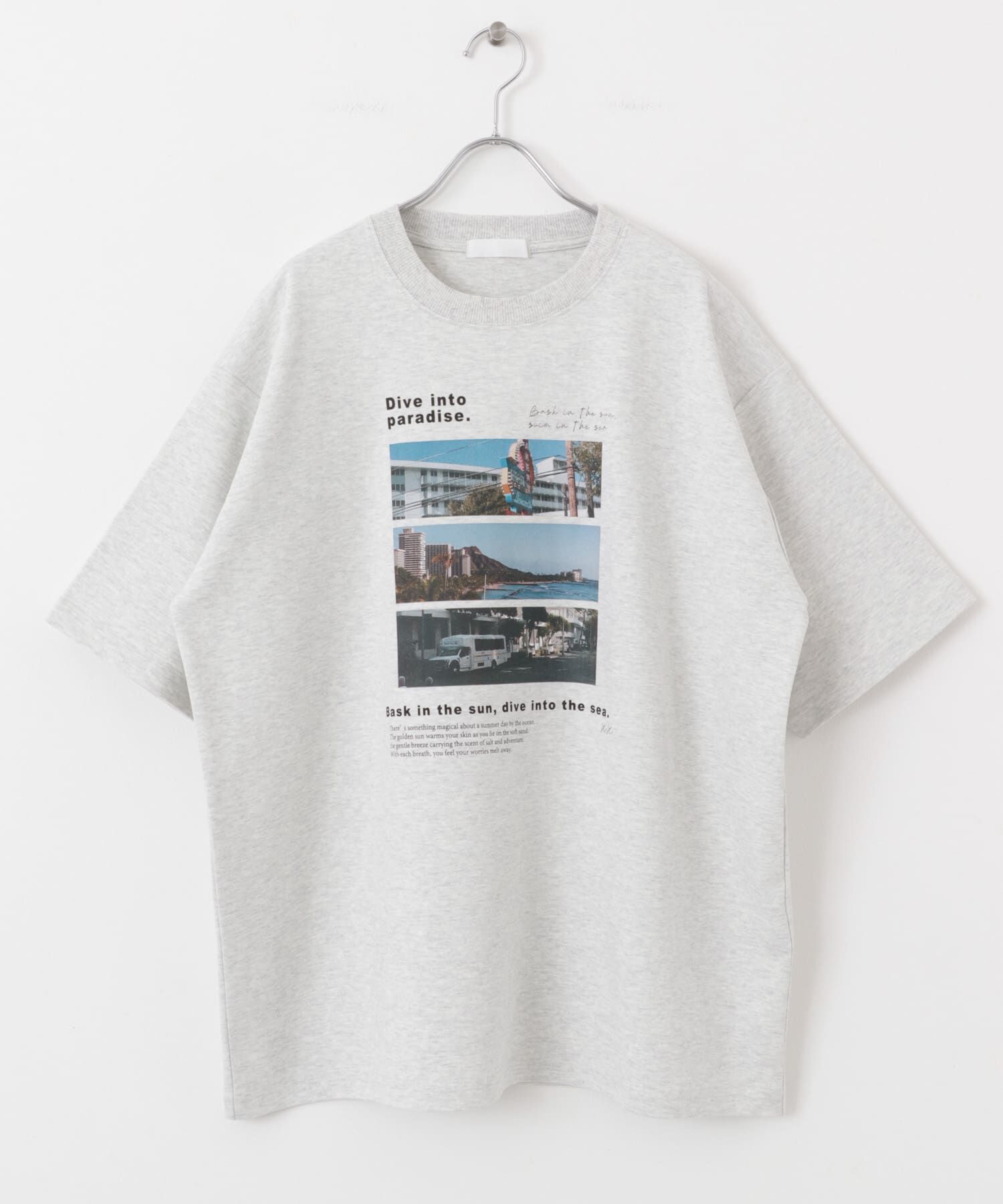 SENSE OF PLACE by URBAN RESEARCH「Cityscape photo Short-Sleeve T-shirts」|Tシャツ・カットソー|