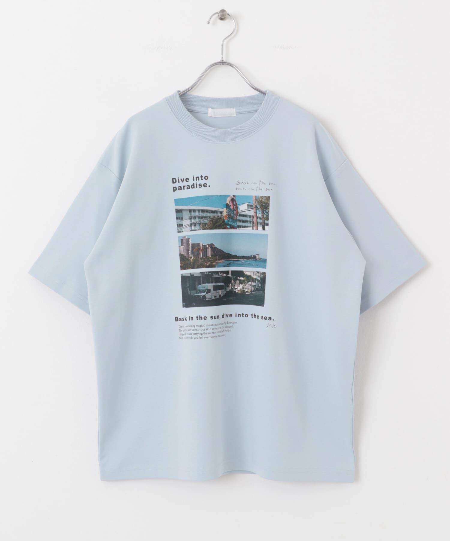 SENSE OF PLACE by URBAN RESEARCH「Cityscape photo Short-Sleeve T-shirts」|Tシャツ・カットソー|