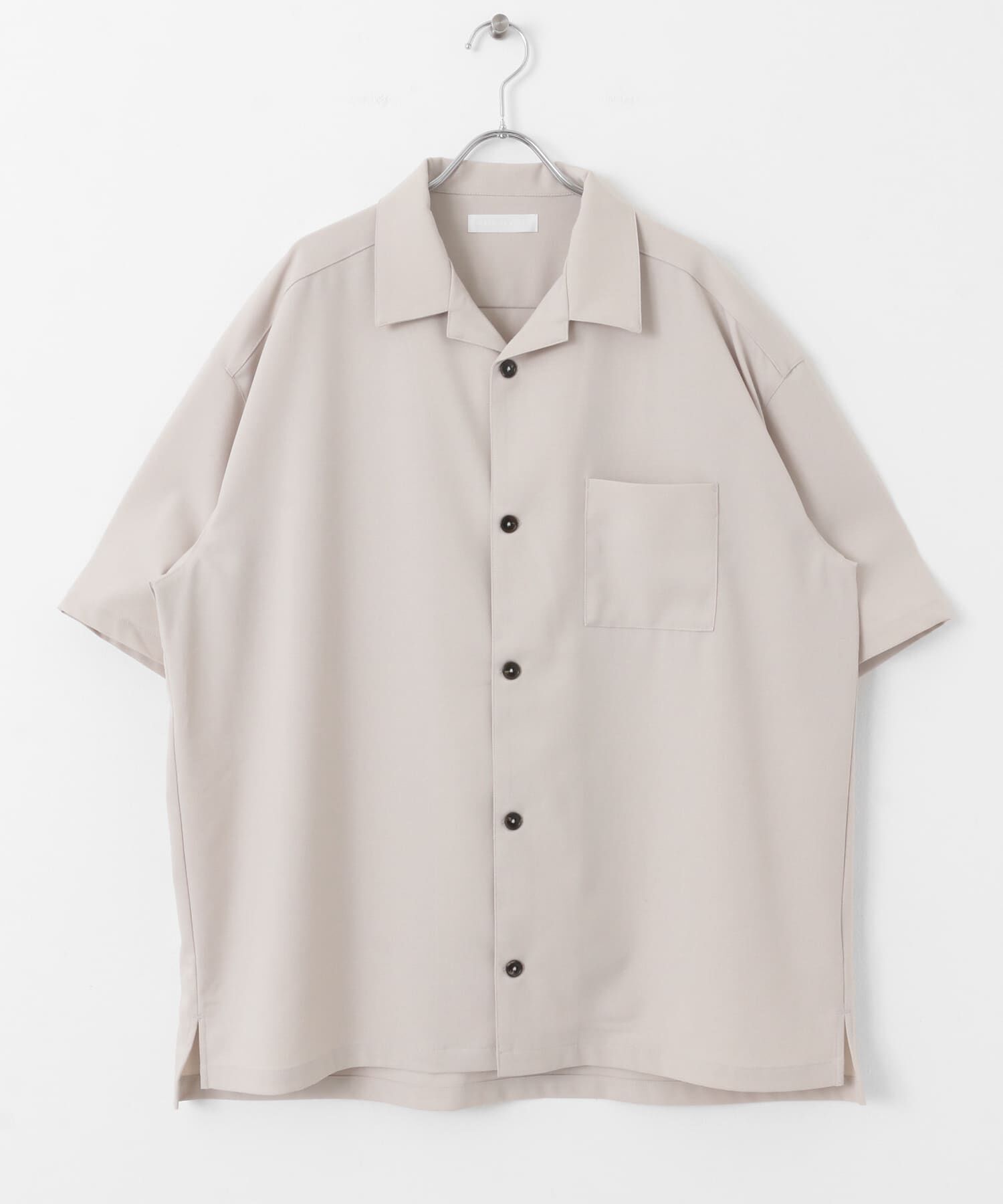 SENSE OF PLACE by URBAN RESEARCH「『ユニセックス』オープンカラールーズショートスリーブシャツ」|シャツ・ブラウス|