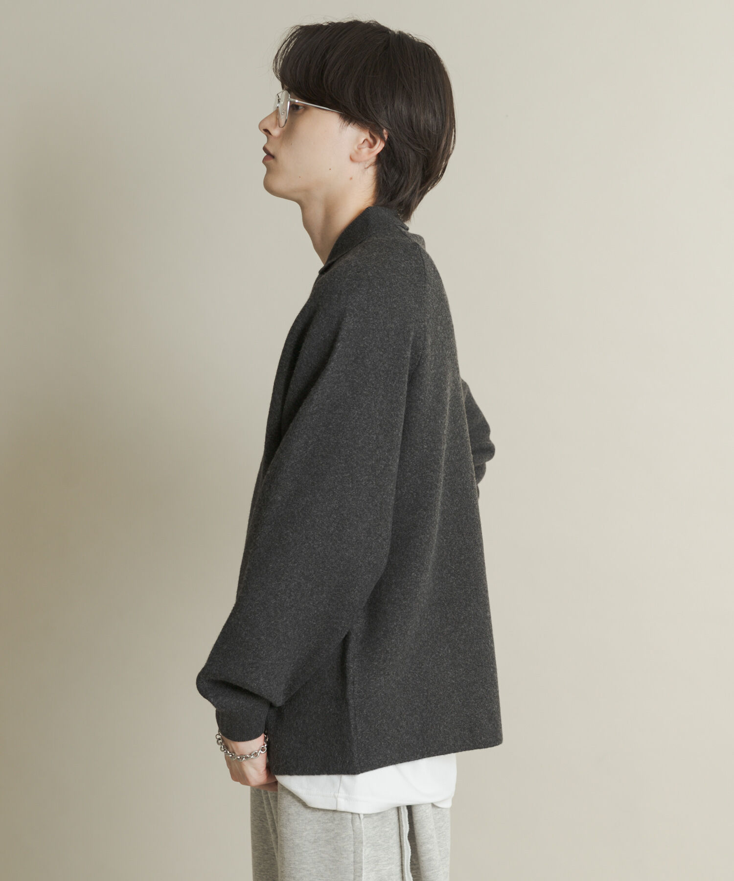 SENSE OF PLACE by URBAN RESEARCH「スウェットライクスキッパーニット」|ニット・セーター|