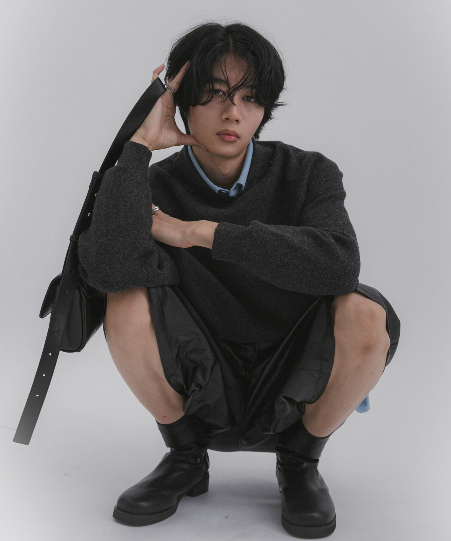 SENSE OF PLACE by URBAN RESEARCH「スウェットライクスキッパーニット」|ニット・セーター|