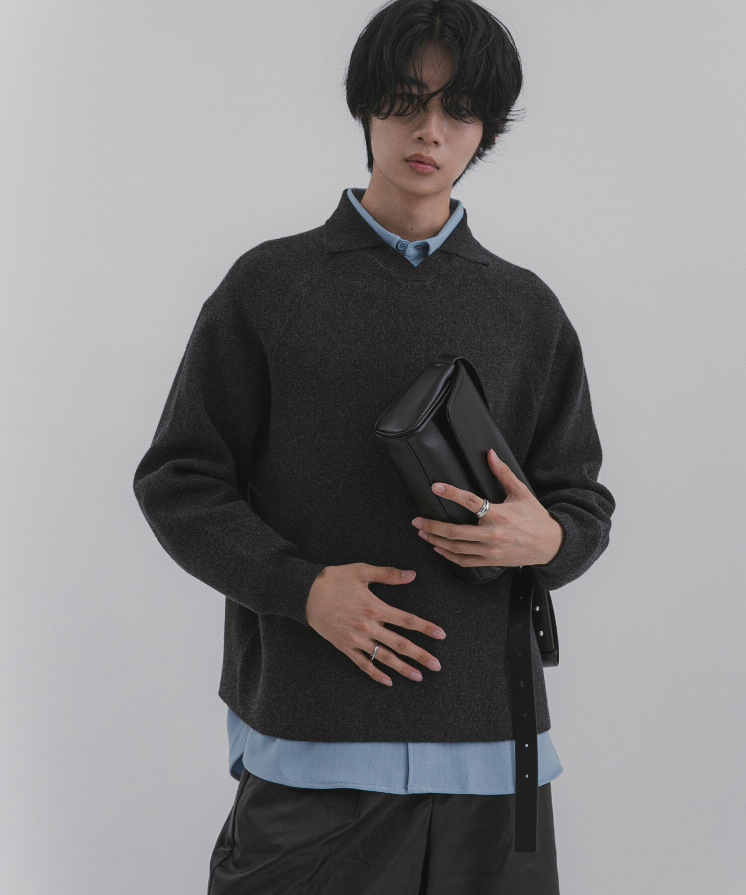 SENSE OF PLACE by URBAN RESEARCH「スウェットライクスキッパーニット」|ニット・セーター|