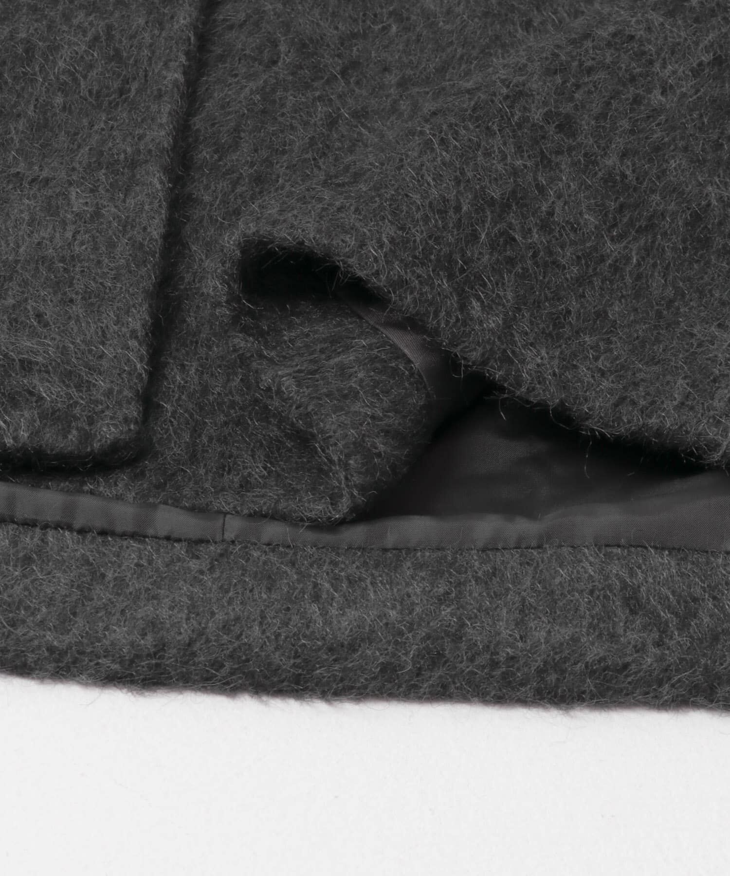 SENSE OF PLACE by URBAN RESEARCH「マルチカラーシャギーコート」|ノーカラーコート|