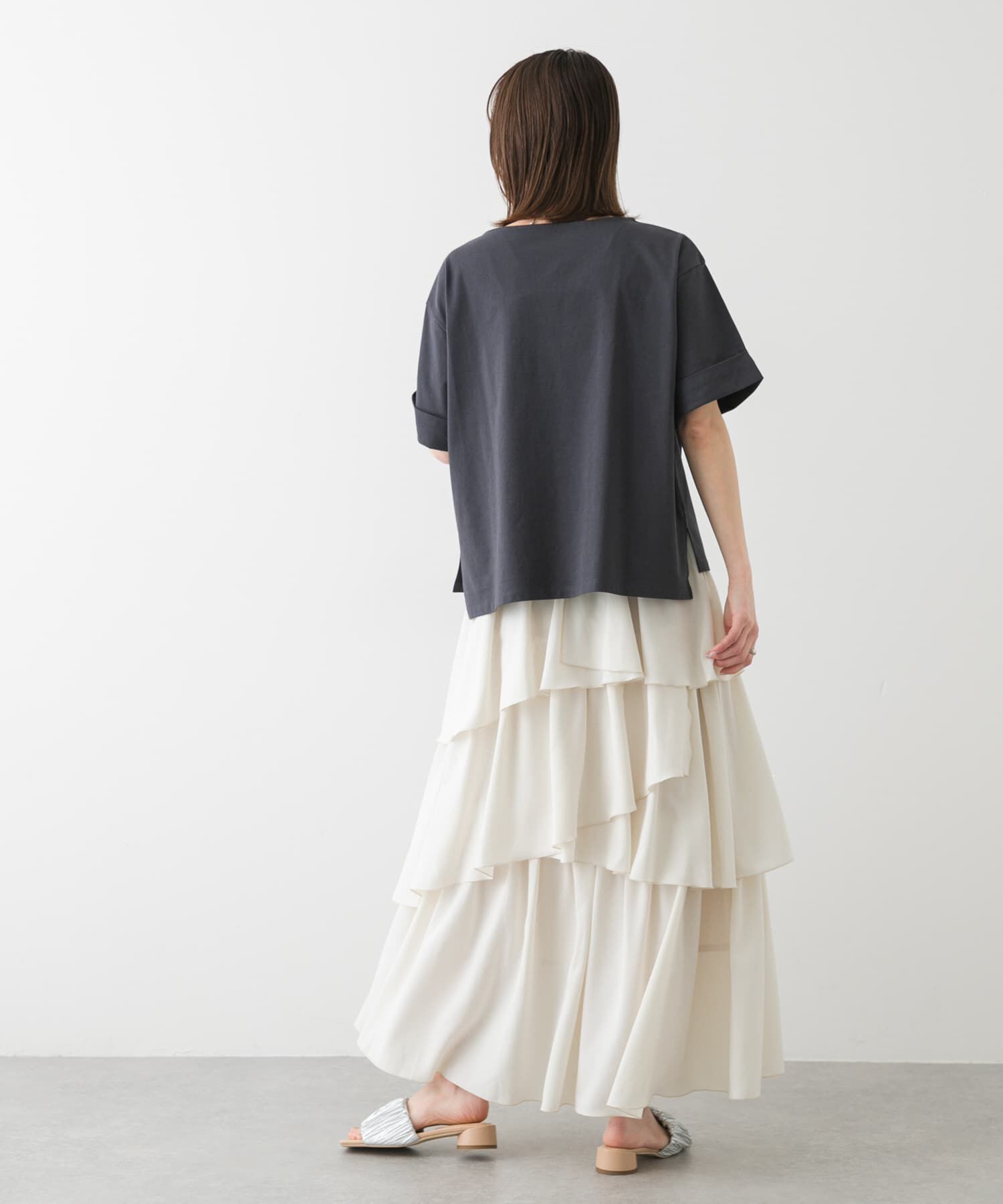 SENSE OF PLACE by URBAN RESEARCH「『UR TECH』ロールスリーブTシャツ(半袖)」|Tシャツ・カットソー|